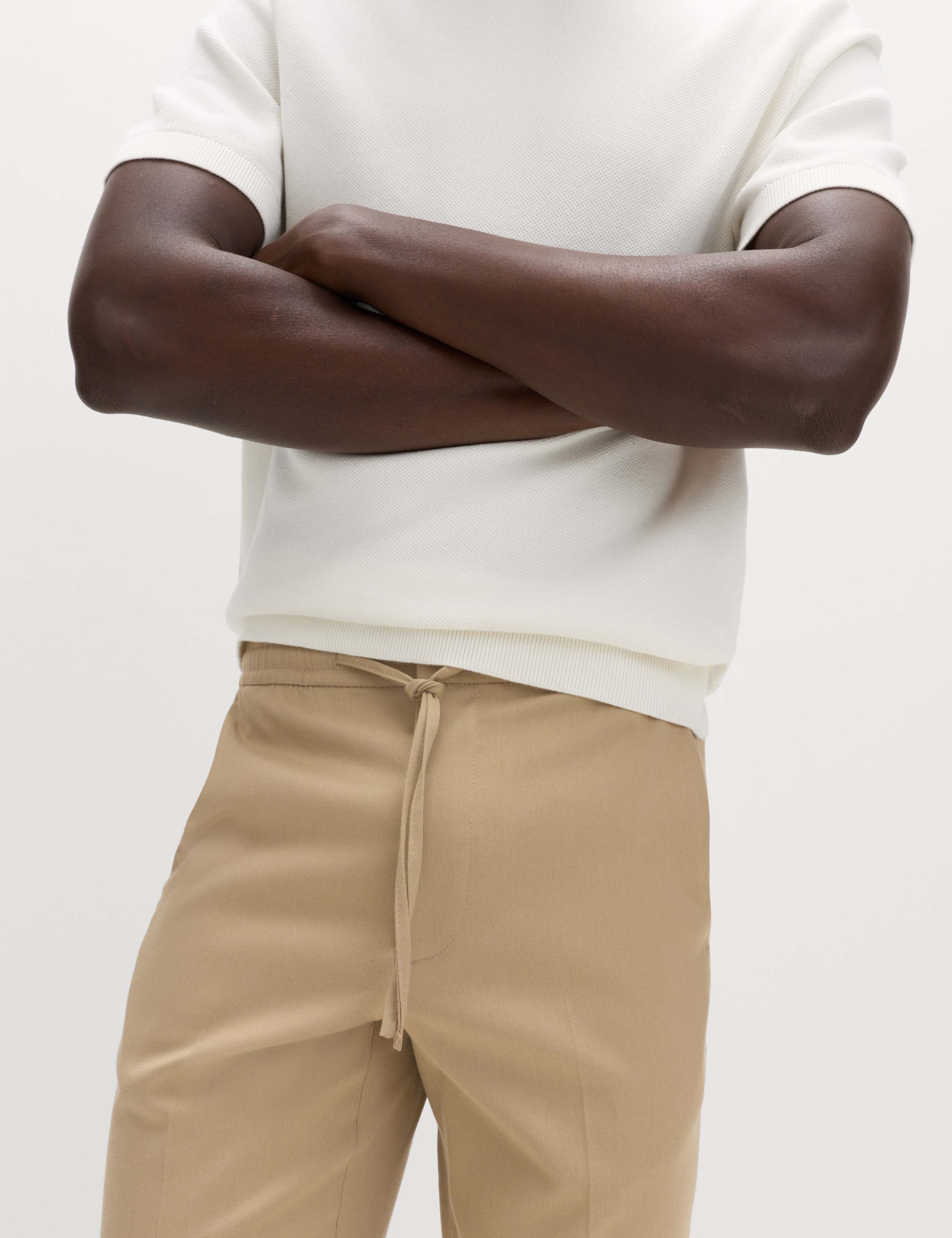 Tapered Fit Elasticated Trousers 6 of 6