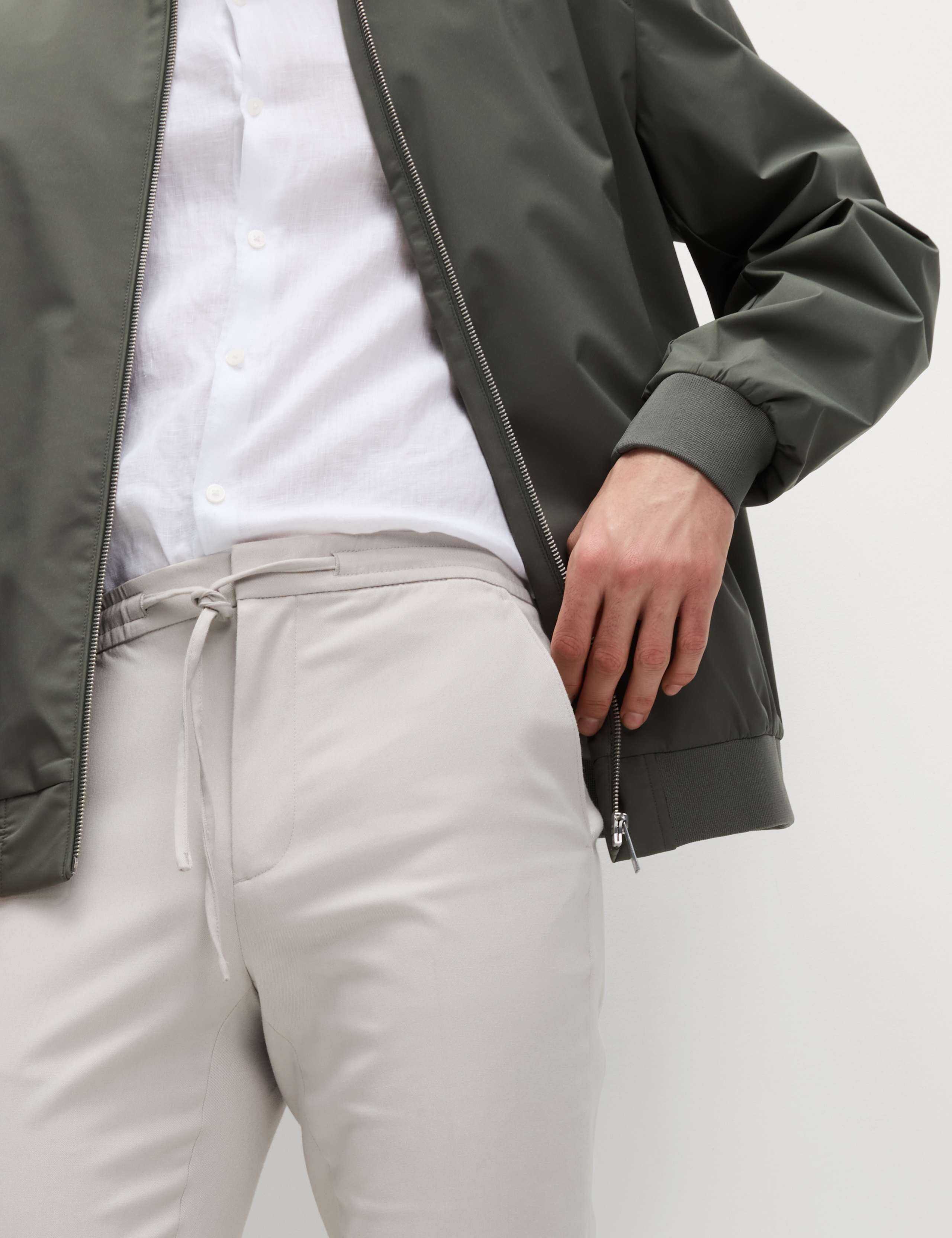 Tapered Fit Elasticated Trousers 6 of 6