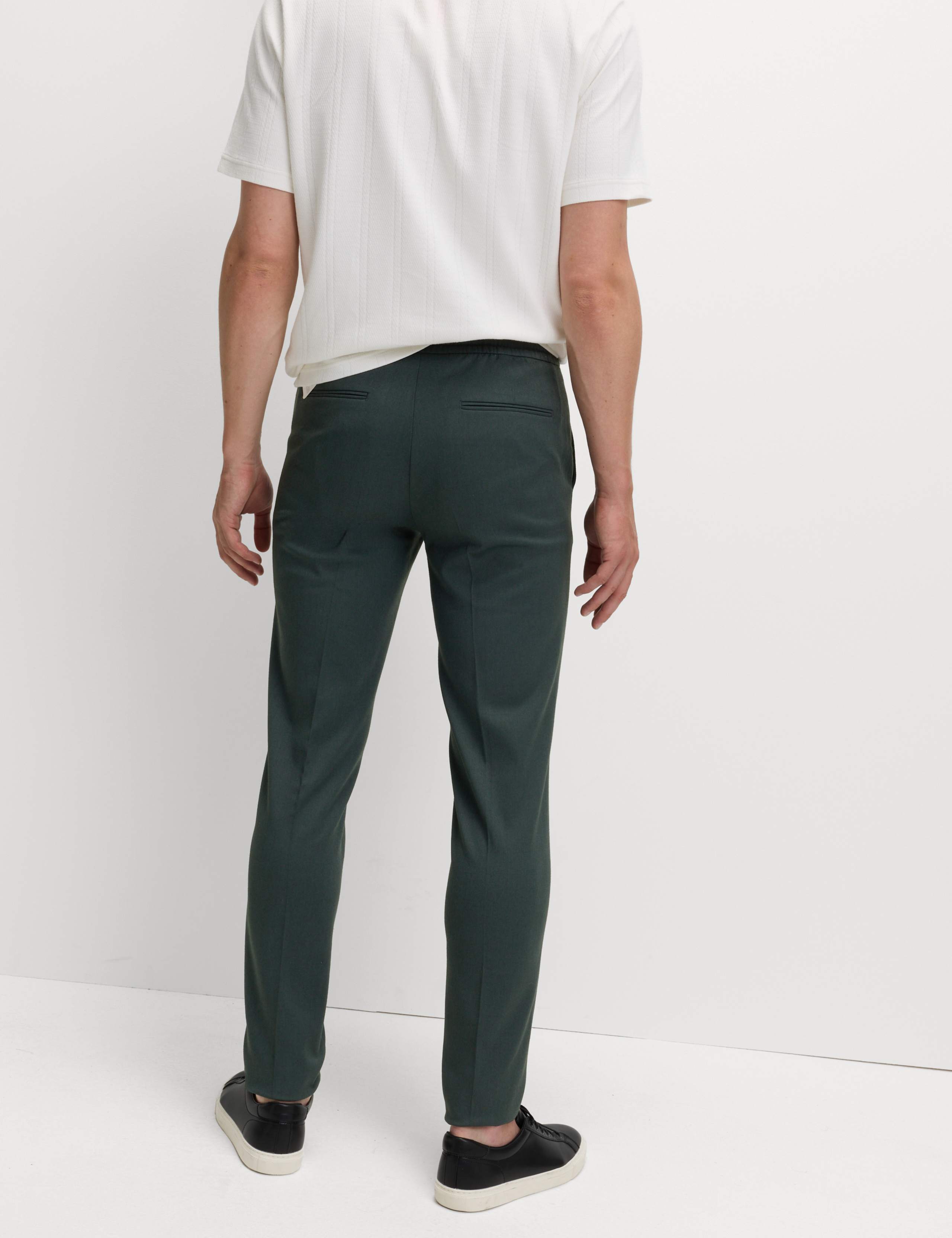 Tapered Fit Elasticated Trousers 5 of 5