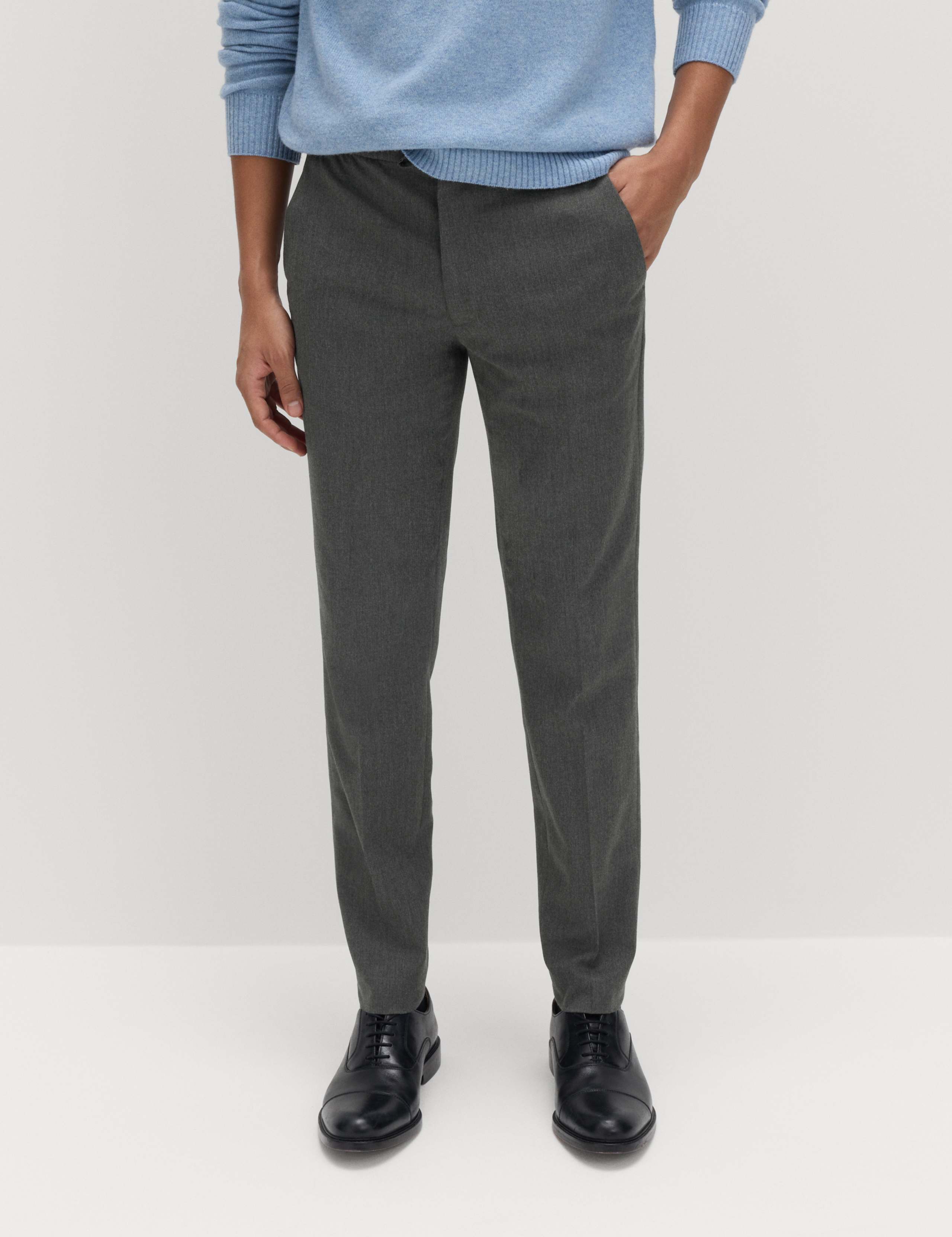 Tapered Fit Elasticated Trousers 7 of 7