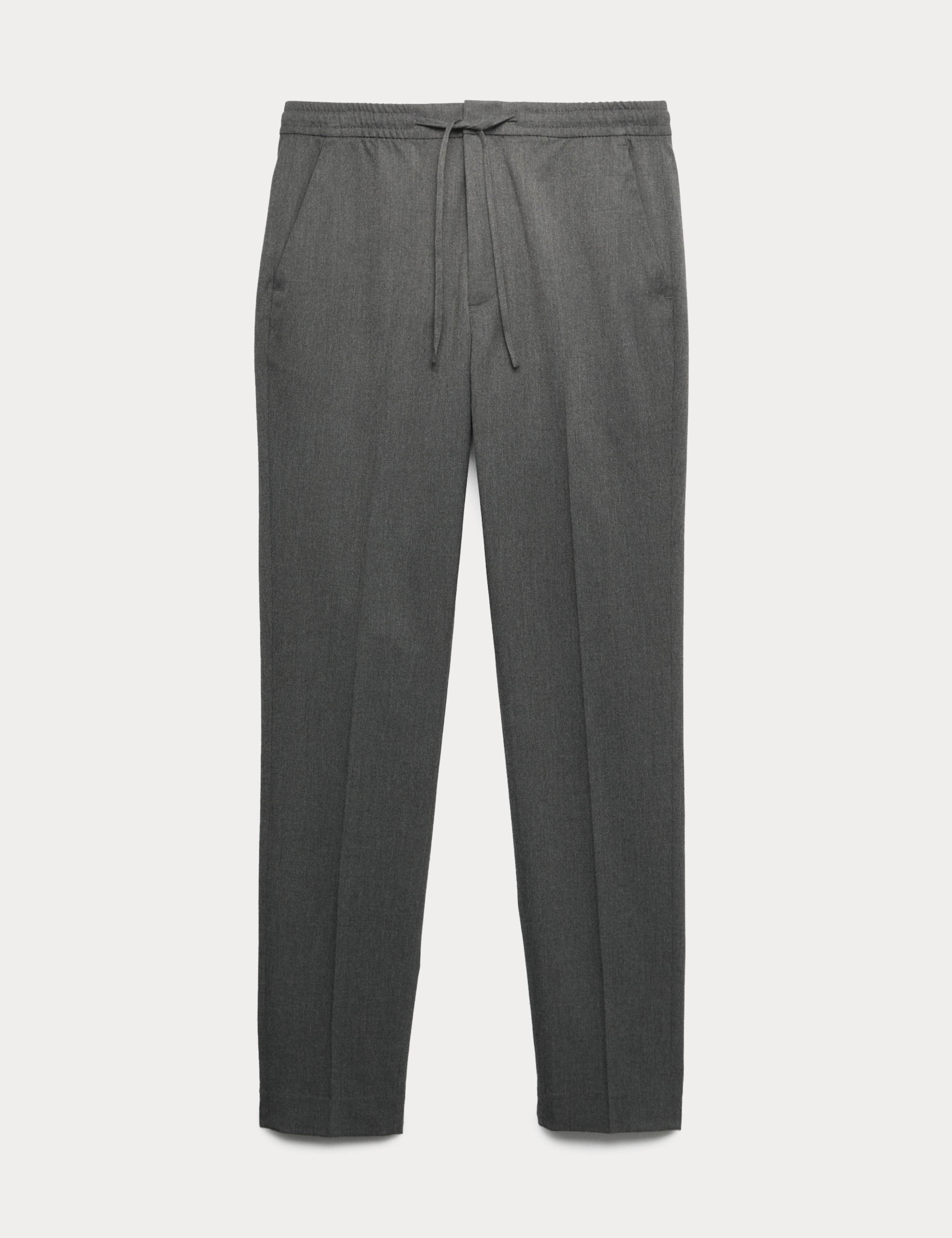 Tapered Fit Elasticated Trousers 2 of 7
