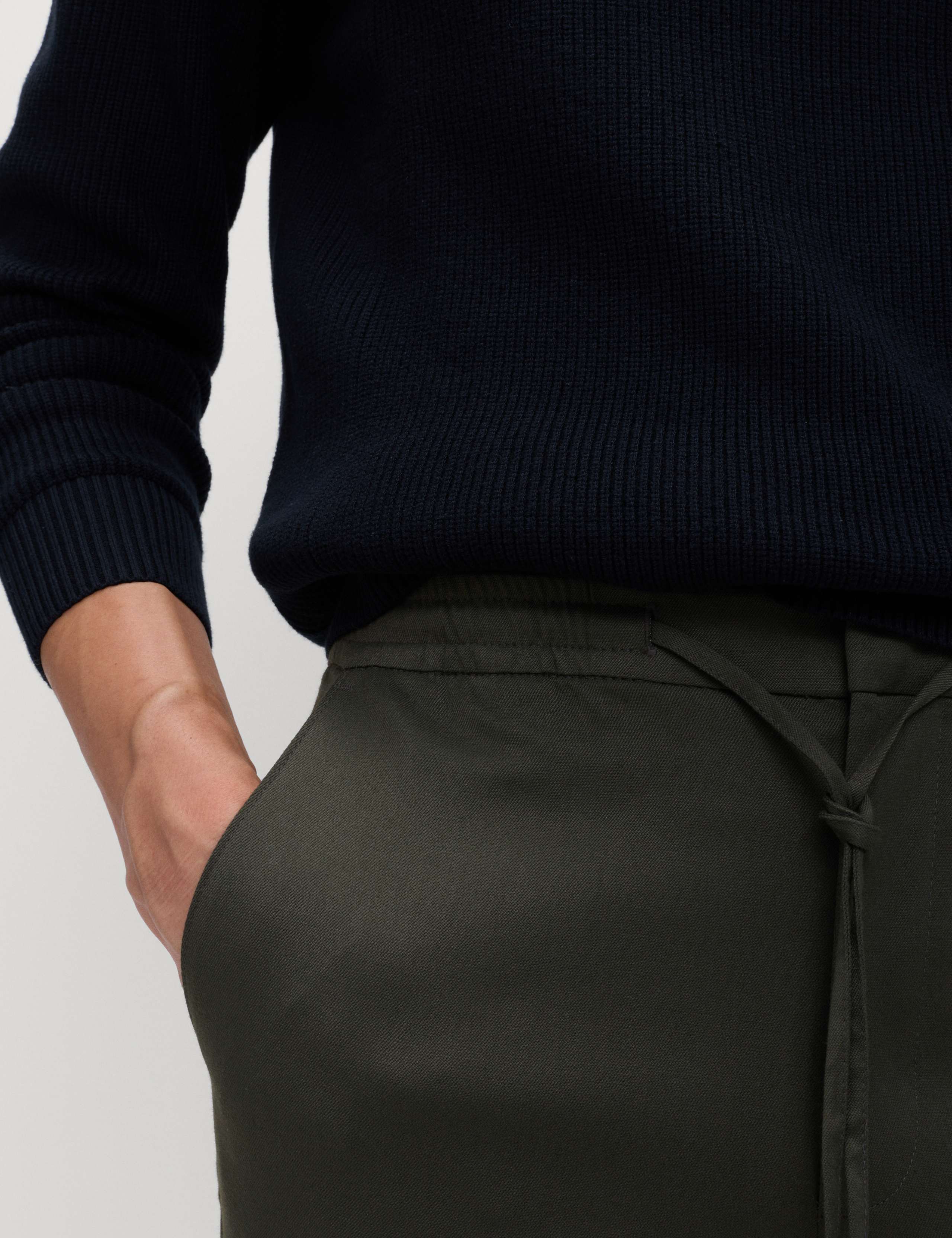 Tapered Fit Elasticated Trousers 4 of 5