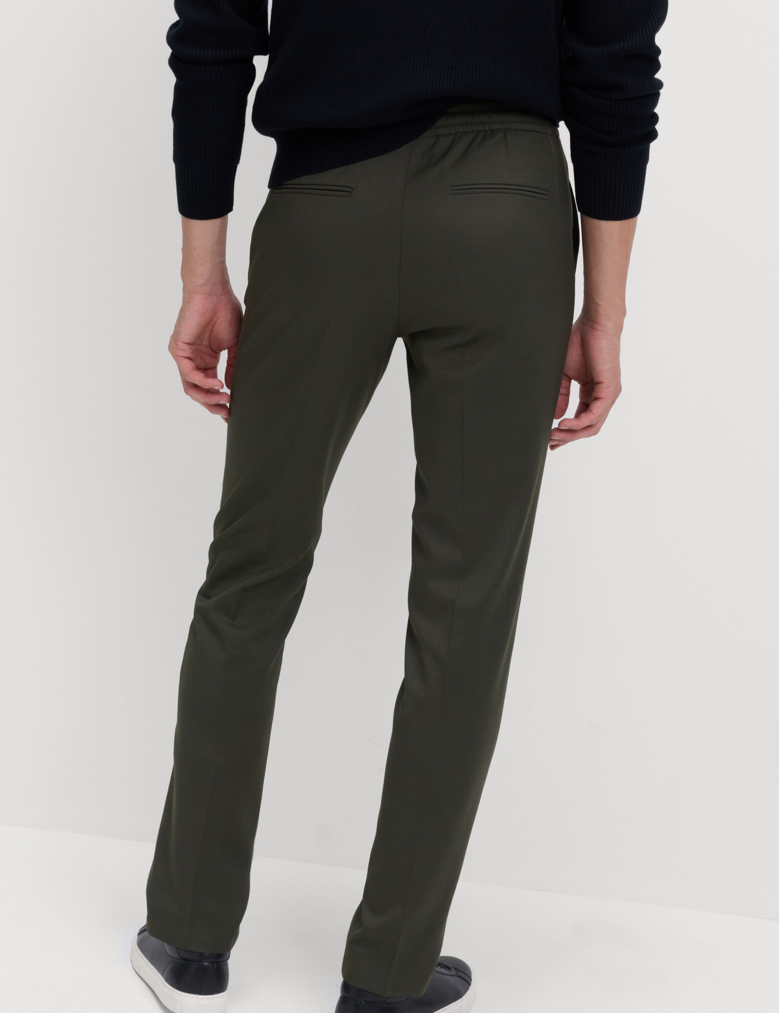 Tapered Fit Elasticated Trousers 5 of 5