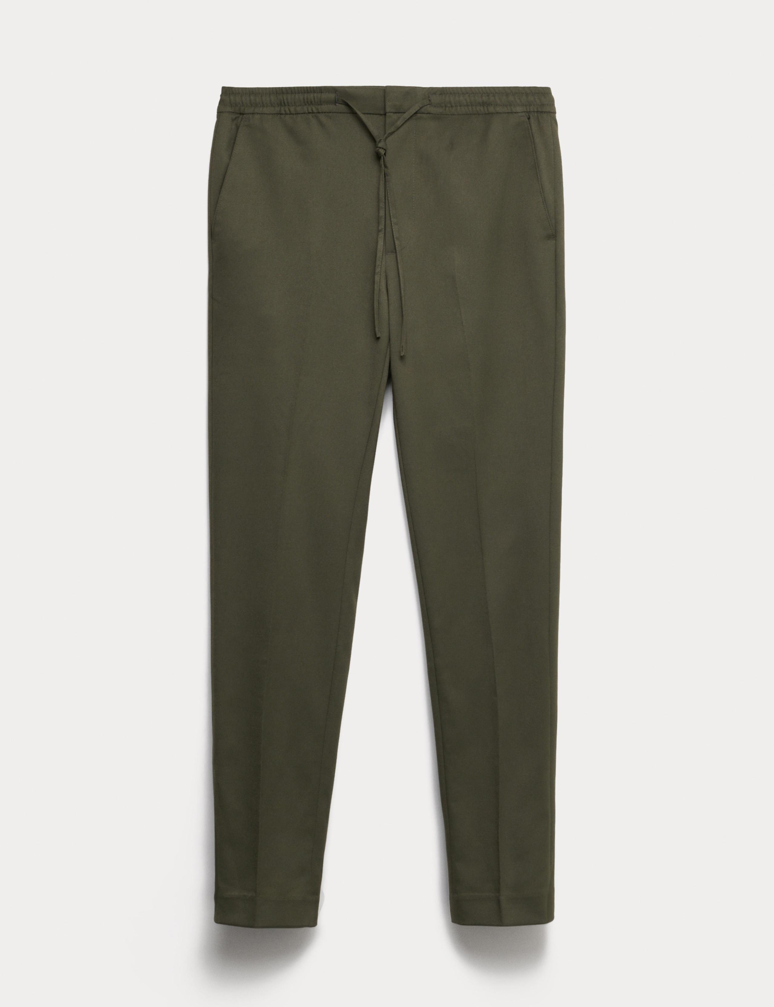 Tapered Fit Elasticated Trousers 2 of 5