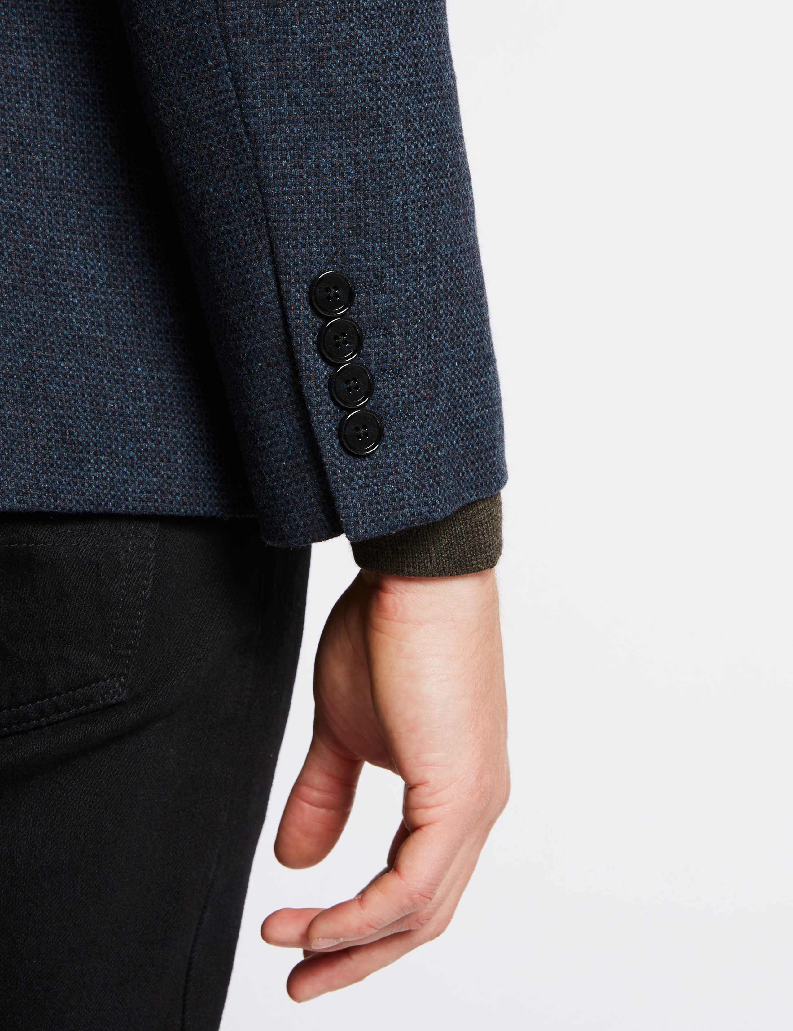 Wool Blend 2 Button Jacket 6 of 7