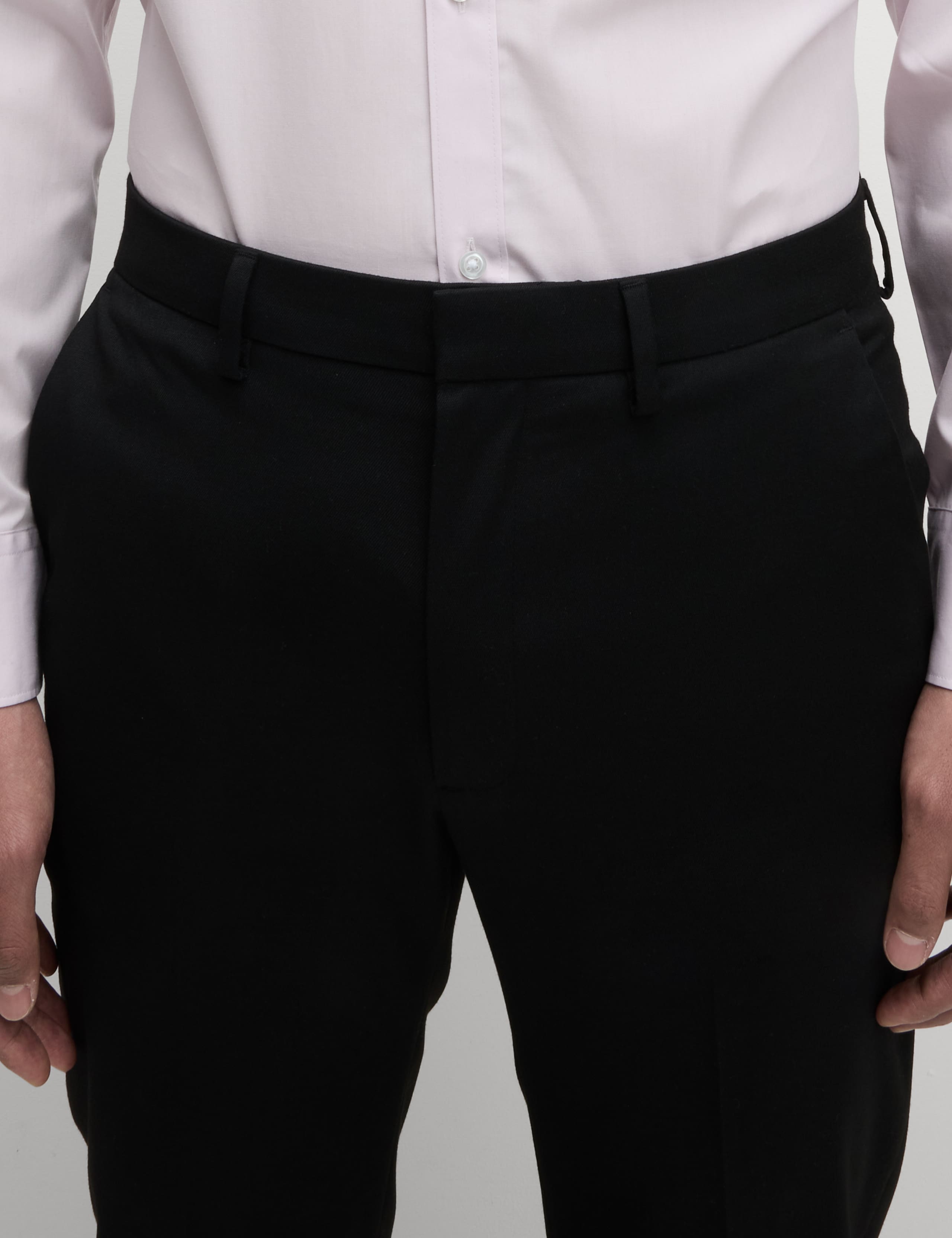 2pk Regular Fit Smart Stretch Trousers 3 of 7