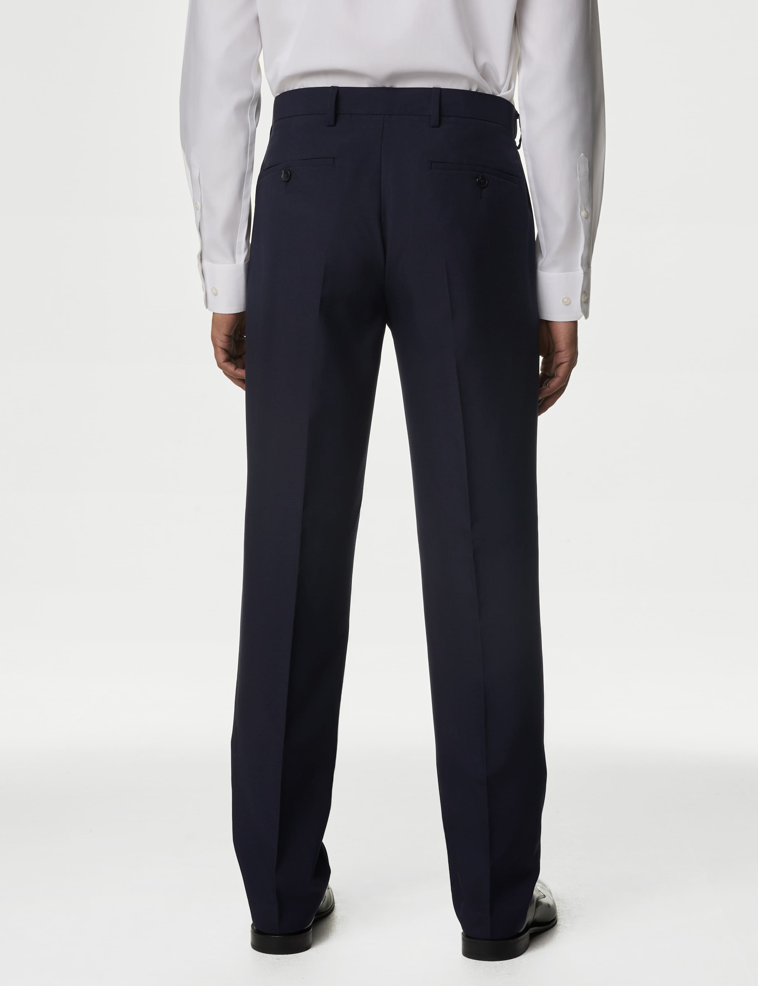 Big & Tall Regular Fit Trousers with Active Waist 4 of 6