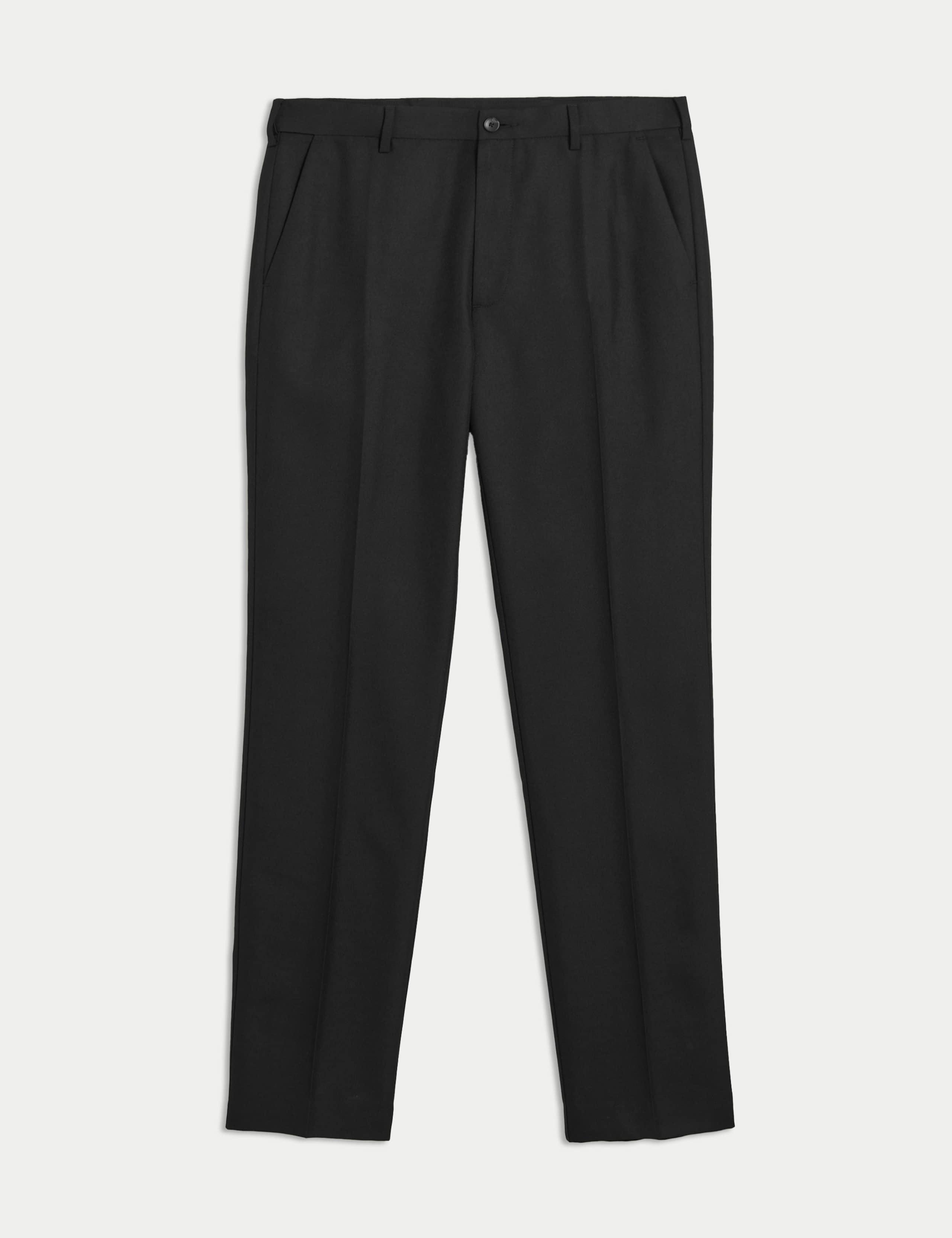 Big & Tall Regular Fit Trousers with Active Waist 2 of 6