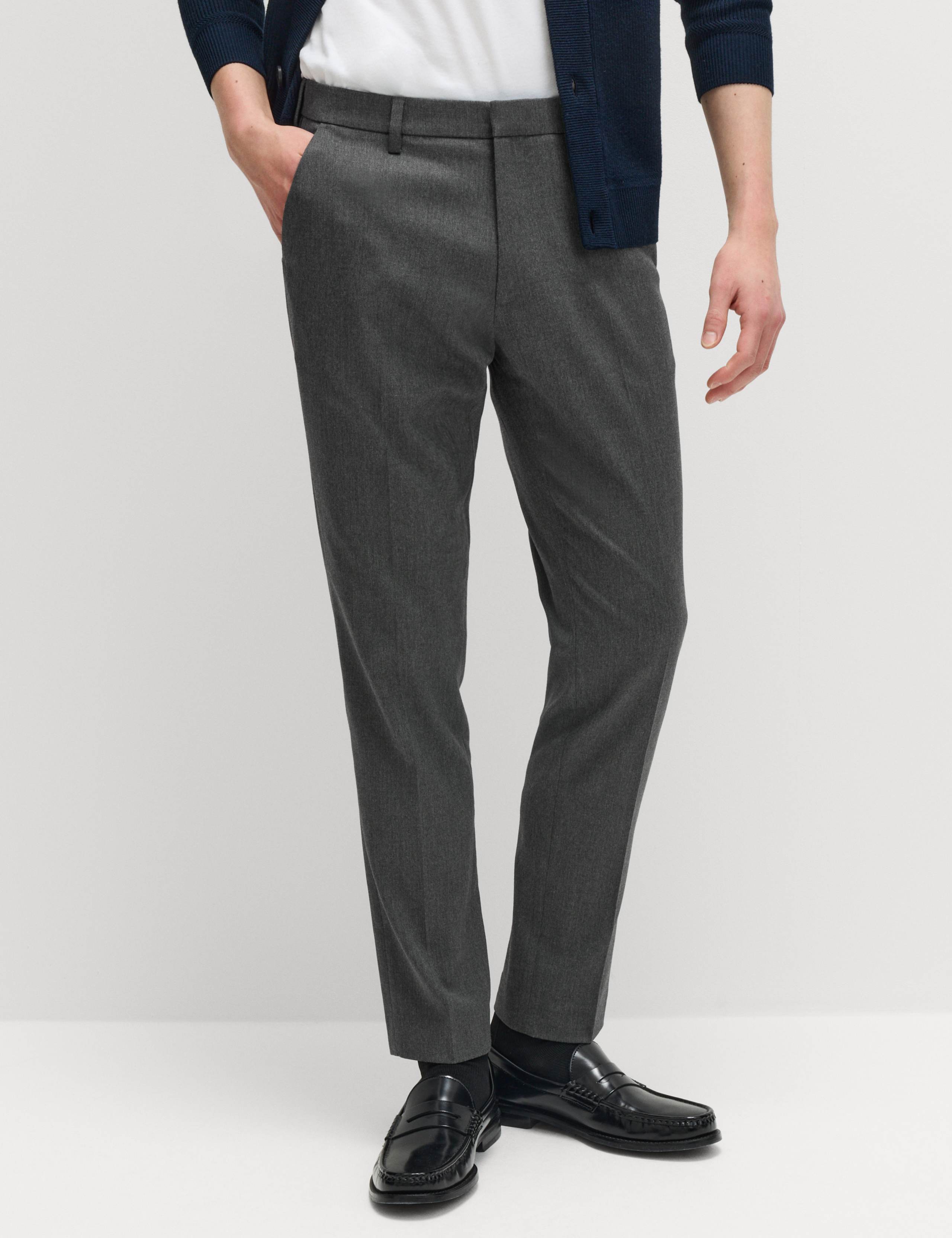 Skinny Fit Smart Stretch Trousers 1 of 7