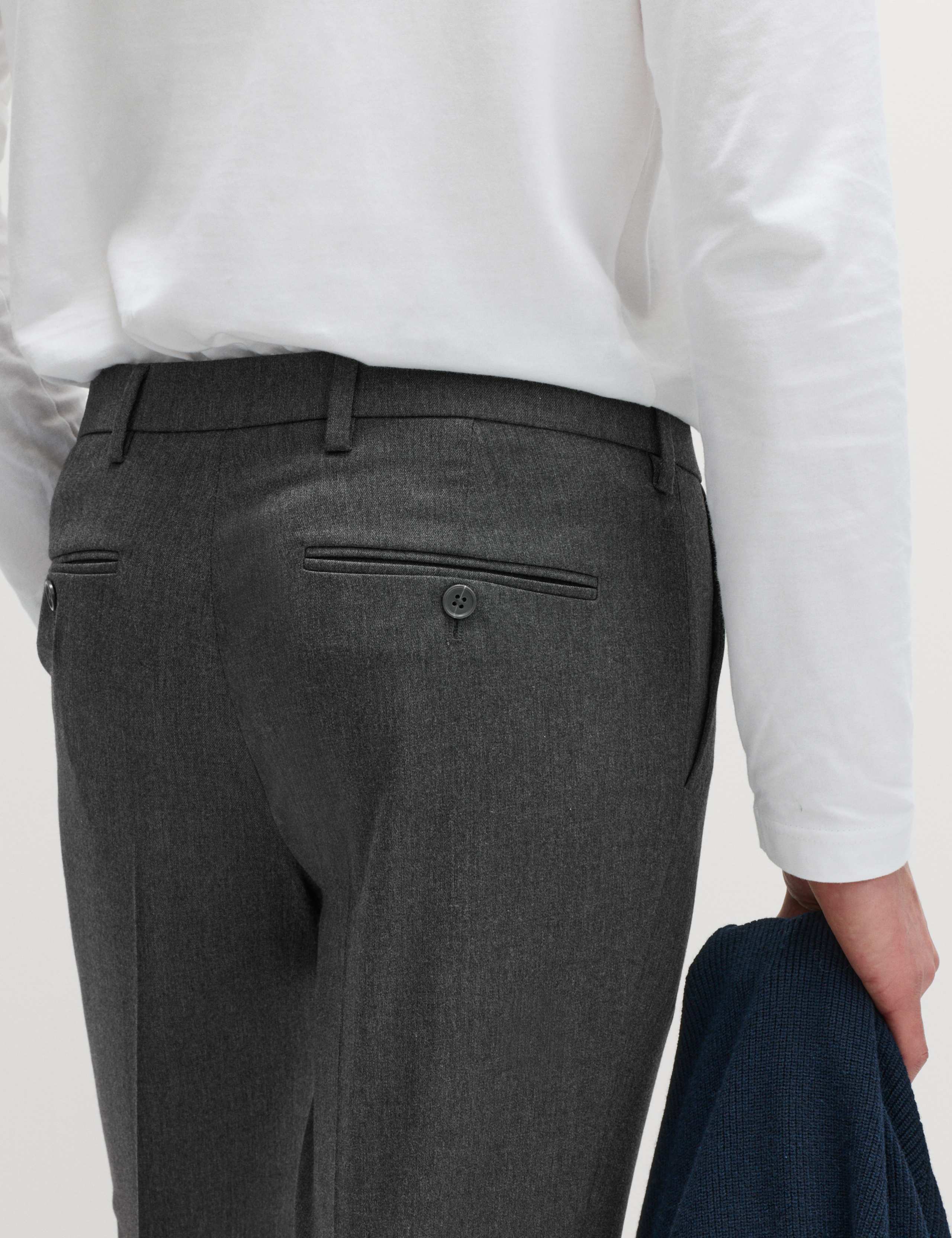 Skinny Fit Smart Stretch Trousers 4 of 7