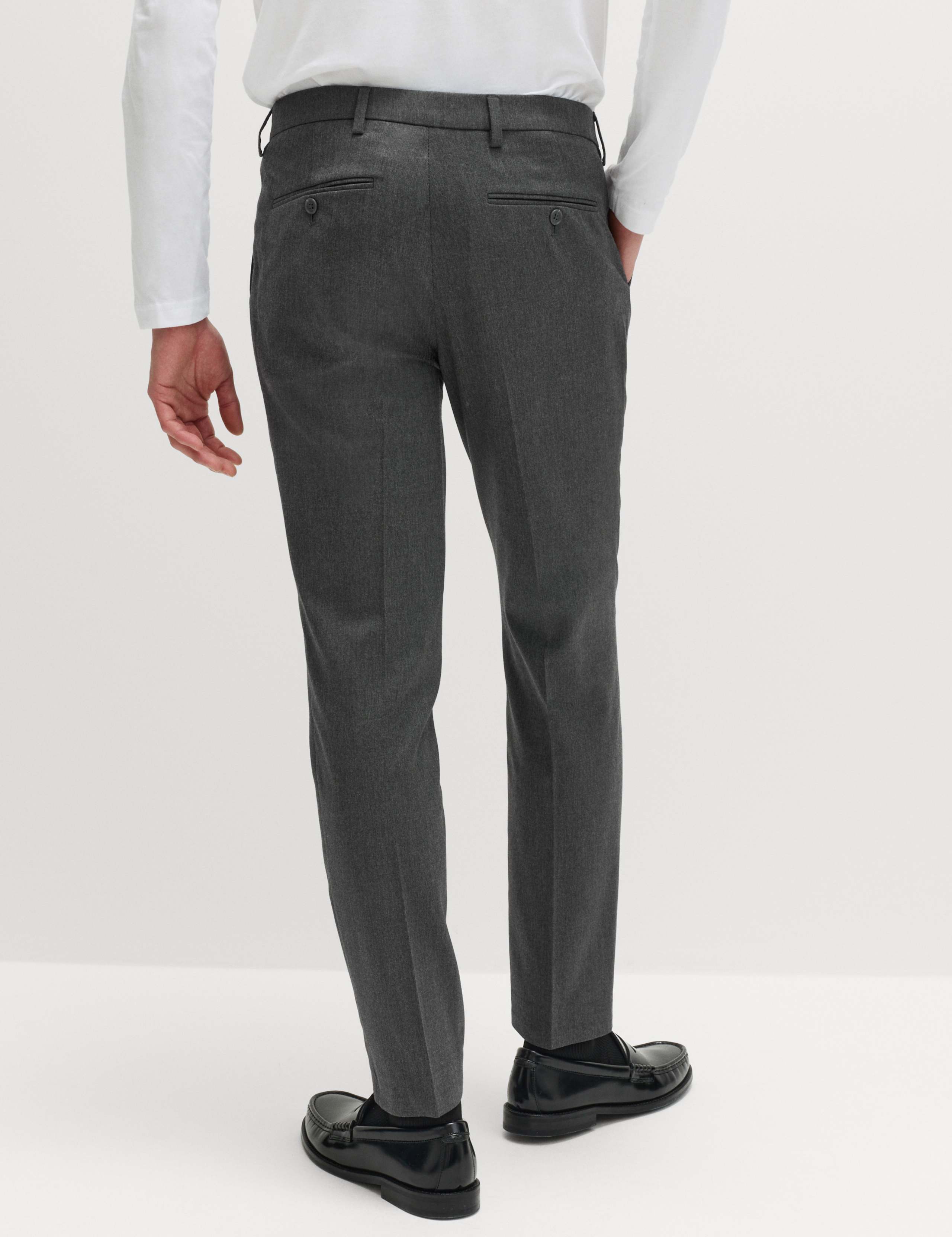 Skinny Fit Smart Stretch Trousers 6 of 7