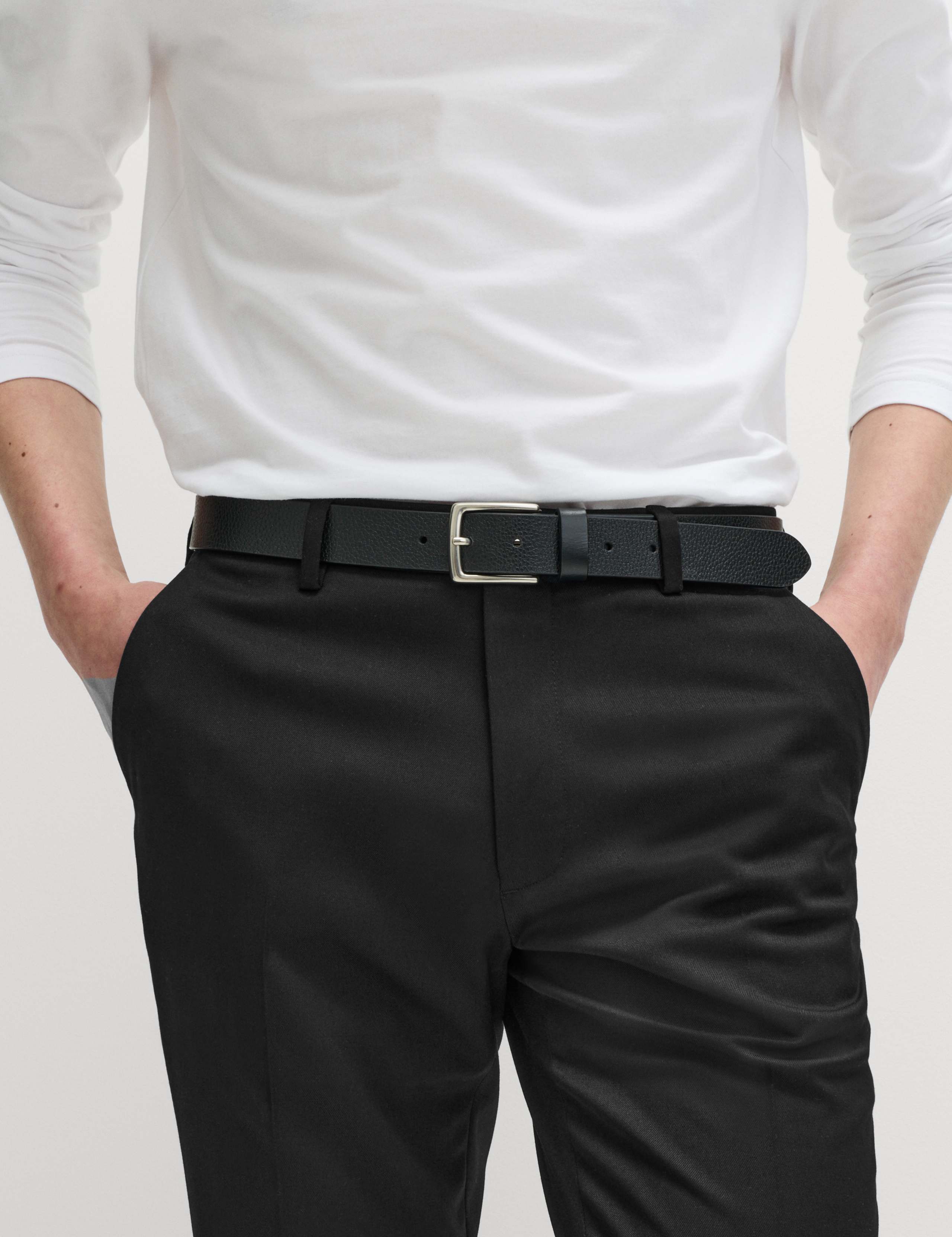 Skinny Fit Twill Trousers 4 of 8
