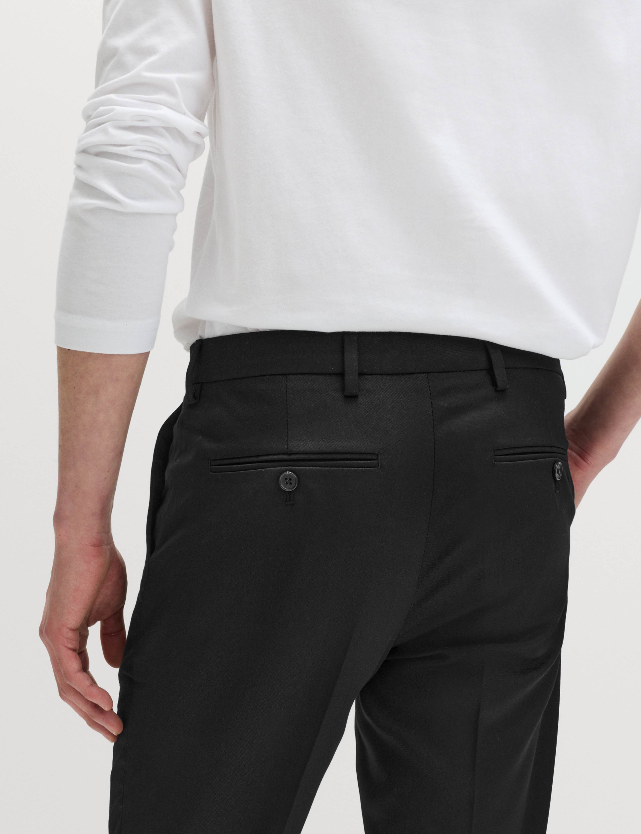 Skinny Fit Twill Trousers 5 of 8
