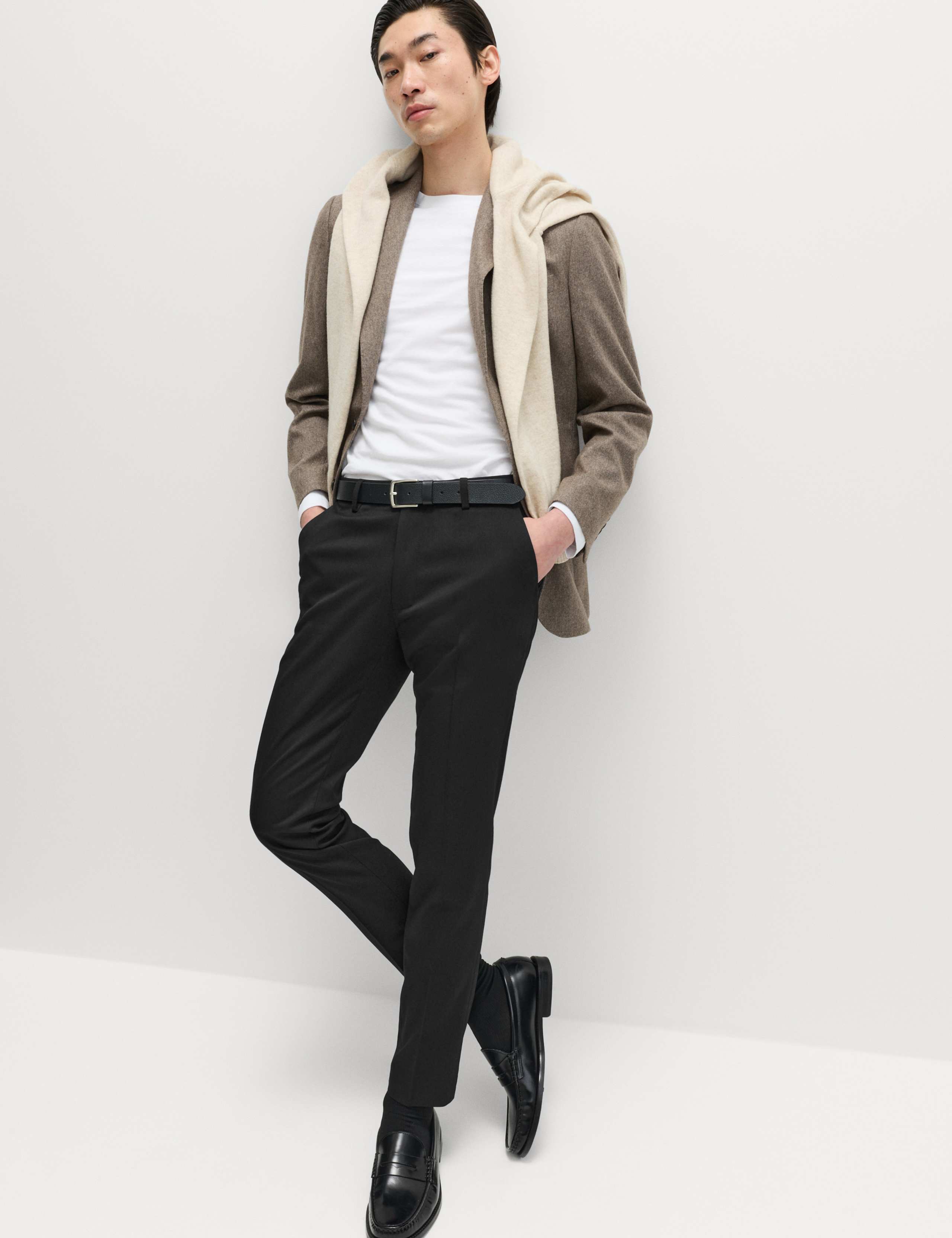 Skinny Fit Smart Stretch Trousers 7 of 8