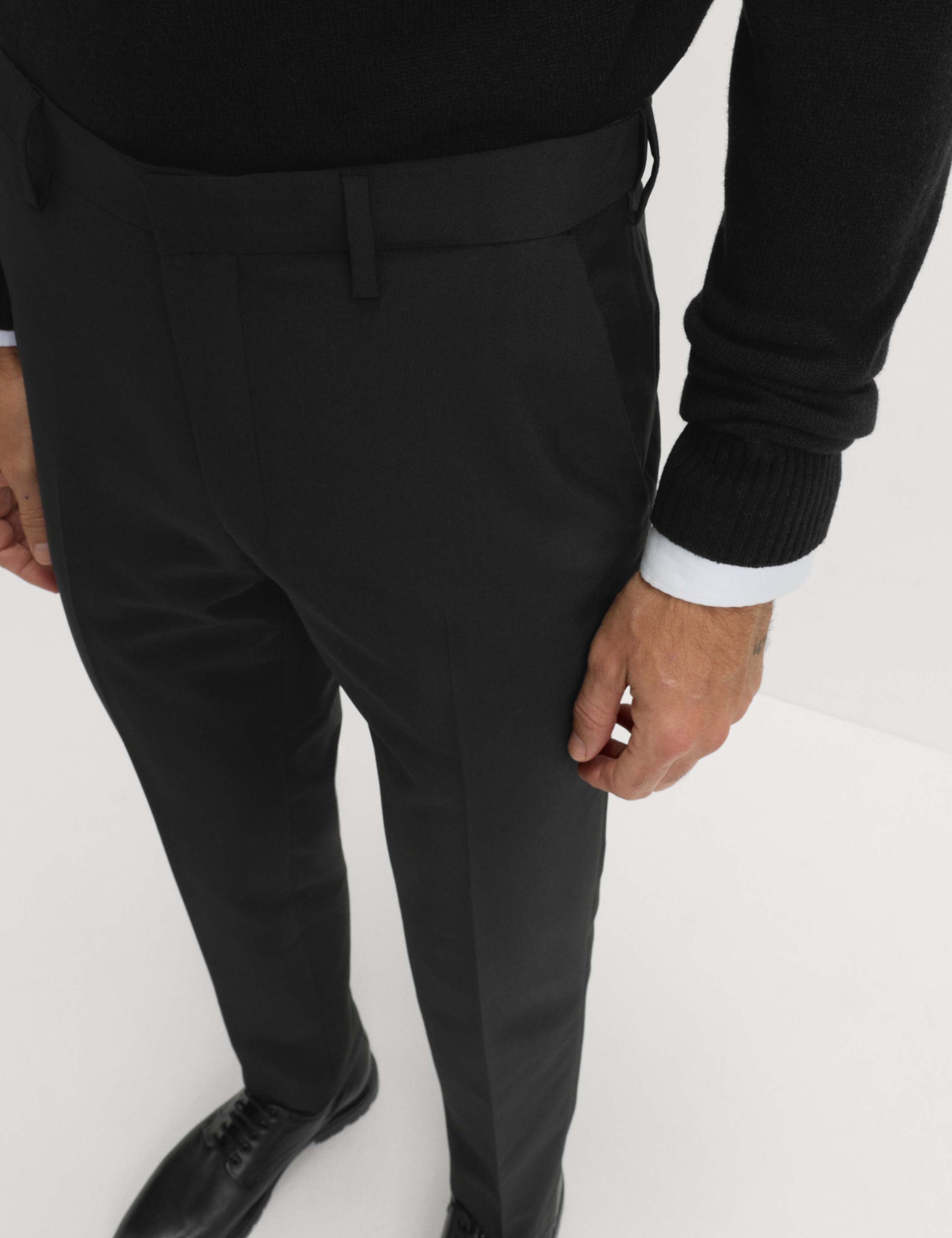 2pk Slim Fit Active Waist Smart Trousers 2 of 4