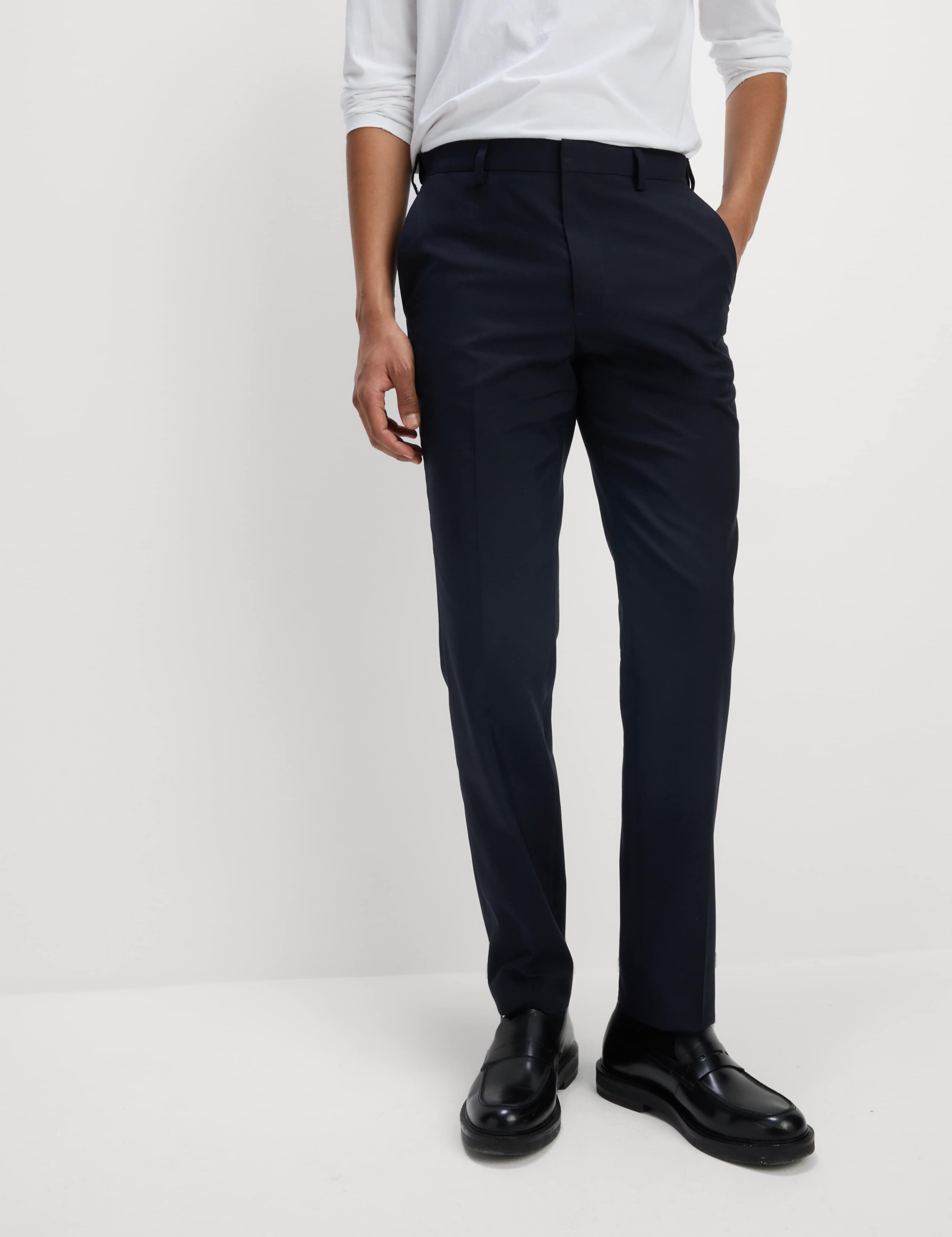 Slim Fit Crease Resist Smart Trousers 4 of 6