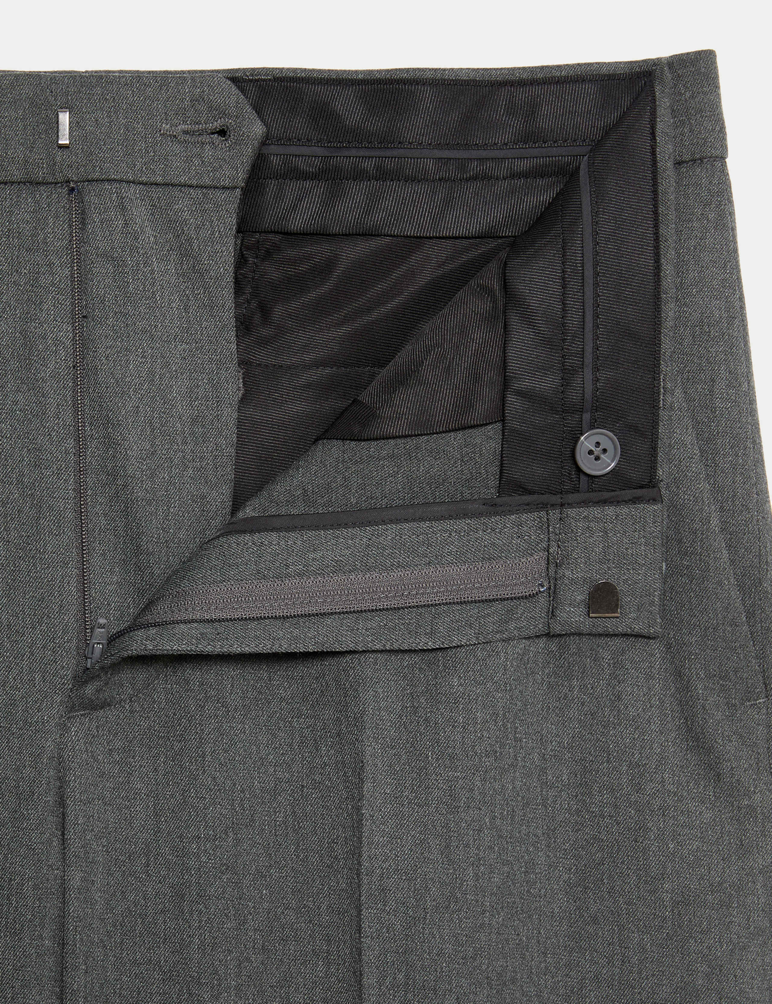 Loose Fit Smart Stretch Trousers 3 of 6