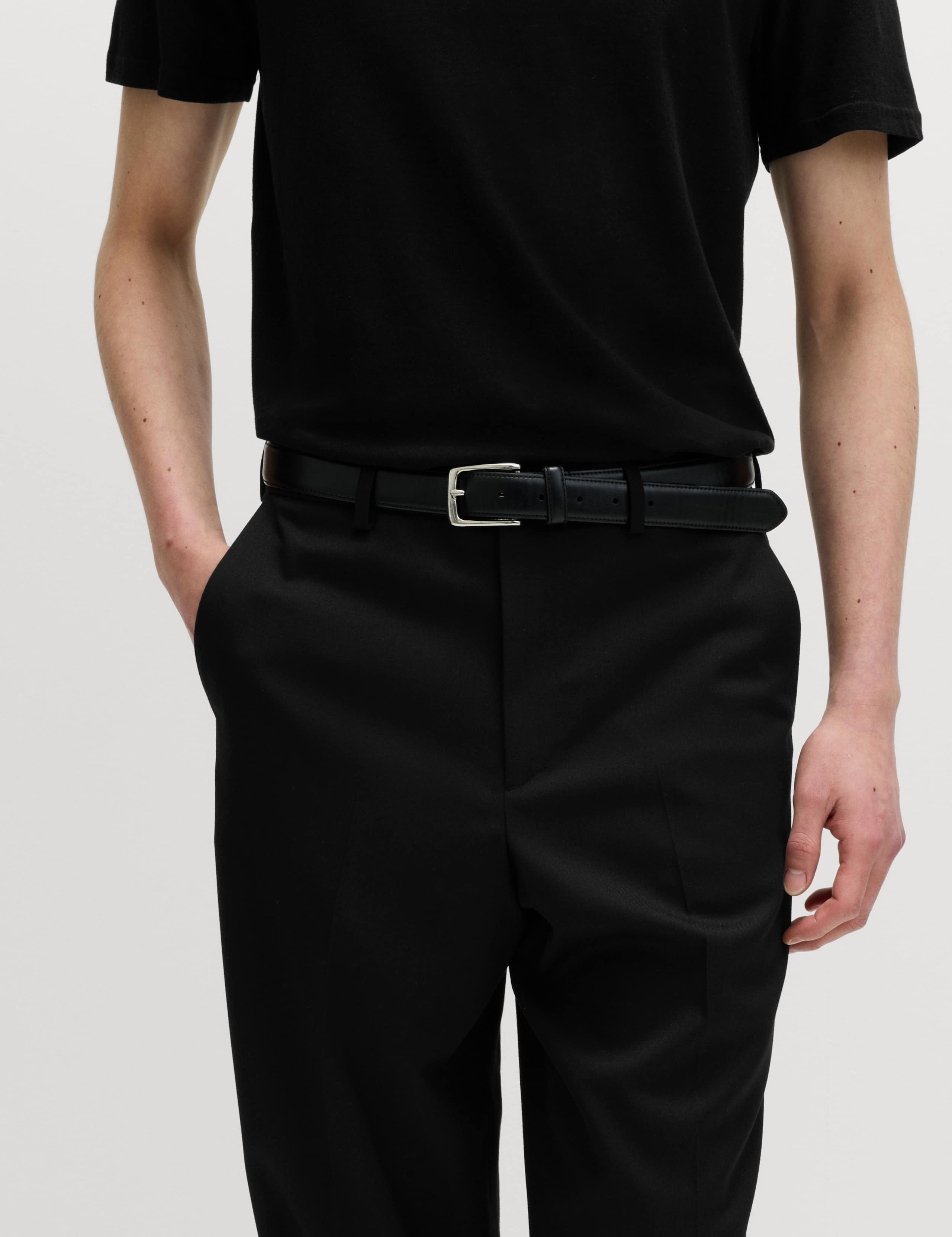 Relaxed Fit Smart Stretch Trousers 4 of 8