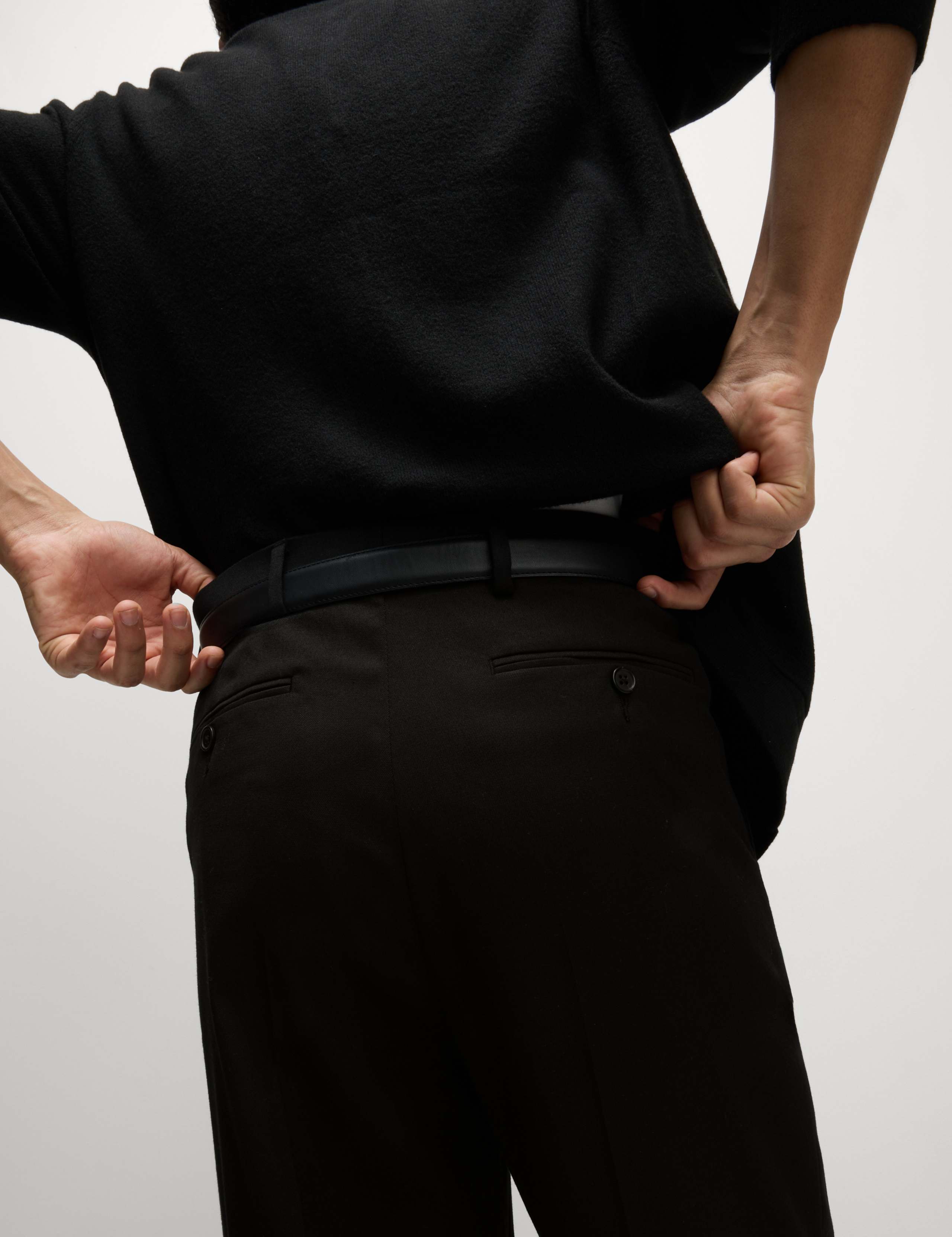 Loose Fit Smart Stretch Trousers 8 of 8