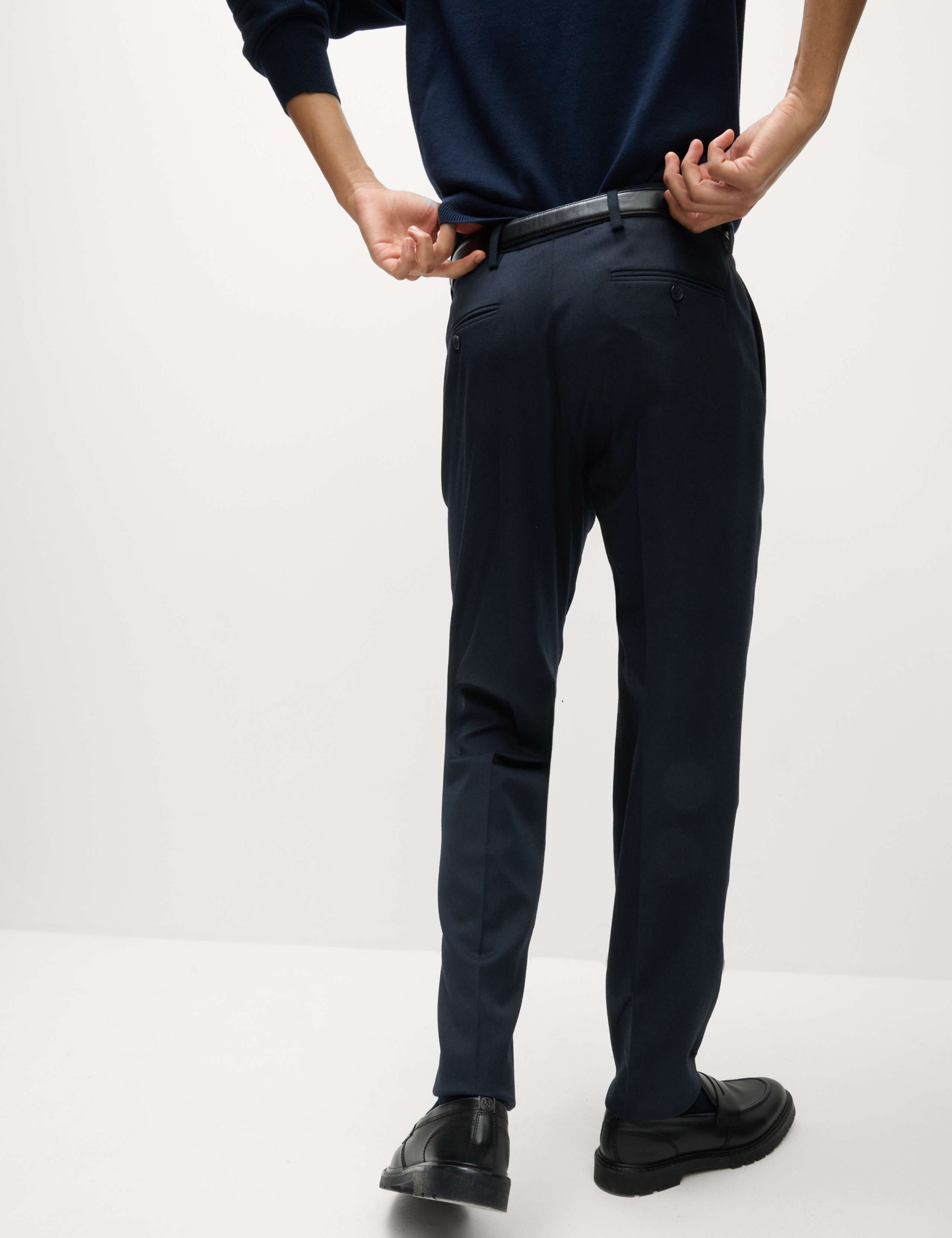 Tailored Fit Stretch Smart Trousers 6 of 7