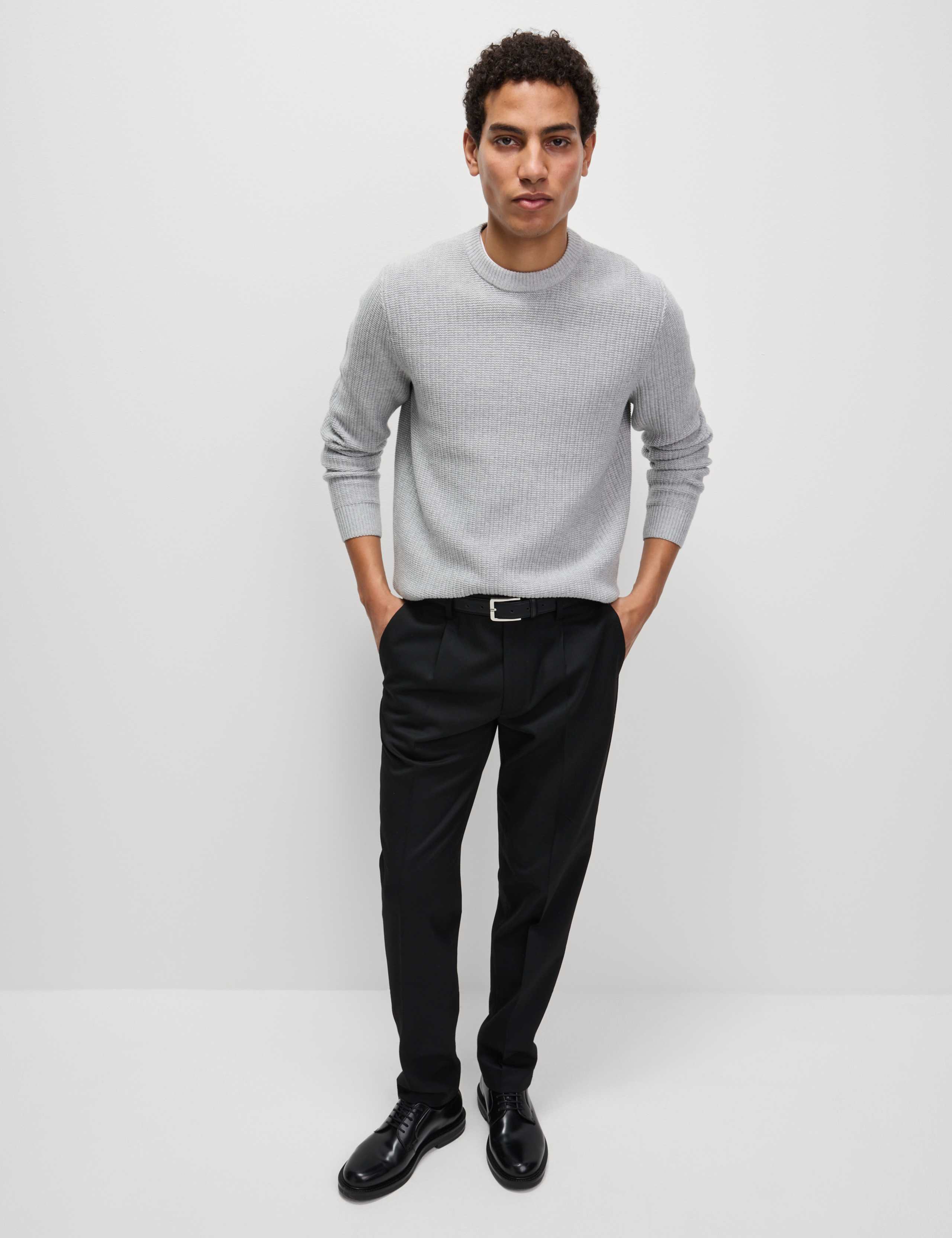 Tailored Fit Stretch Smart Trousers 5 of 6