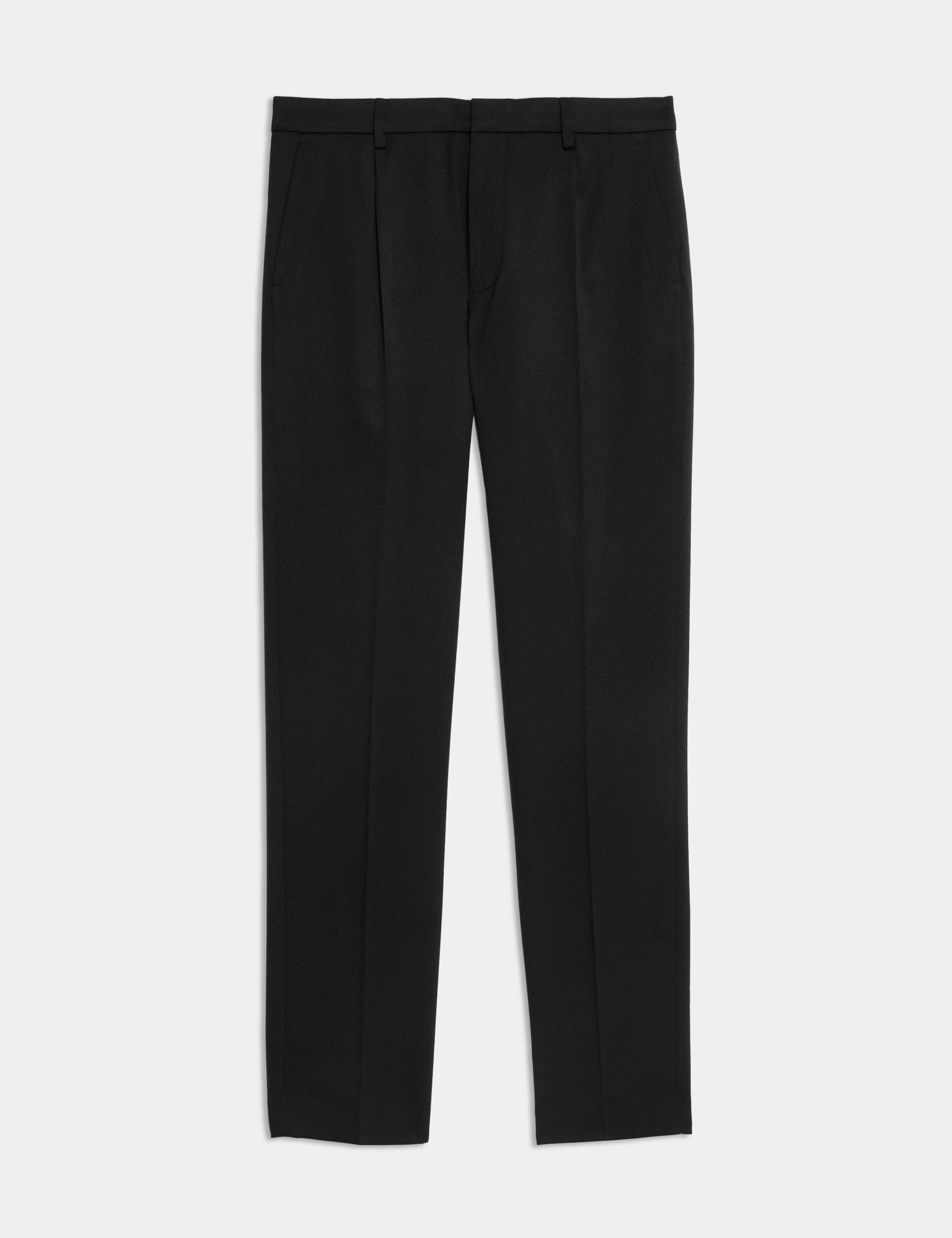 Tailored Fit Stretch Smart Trousers 2 of 6