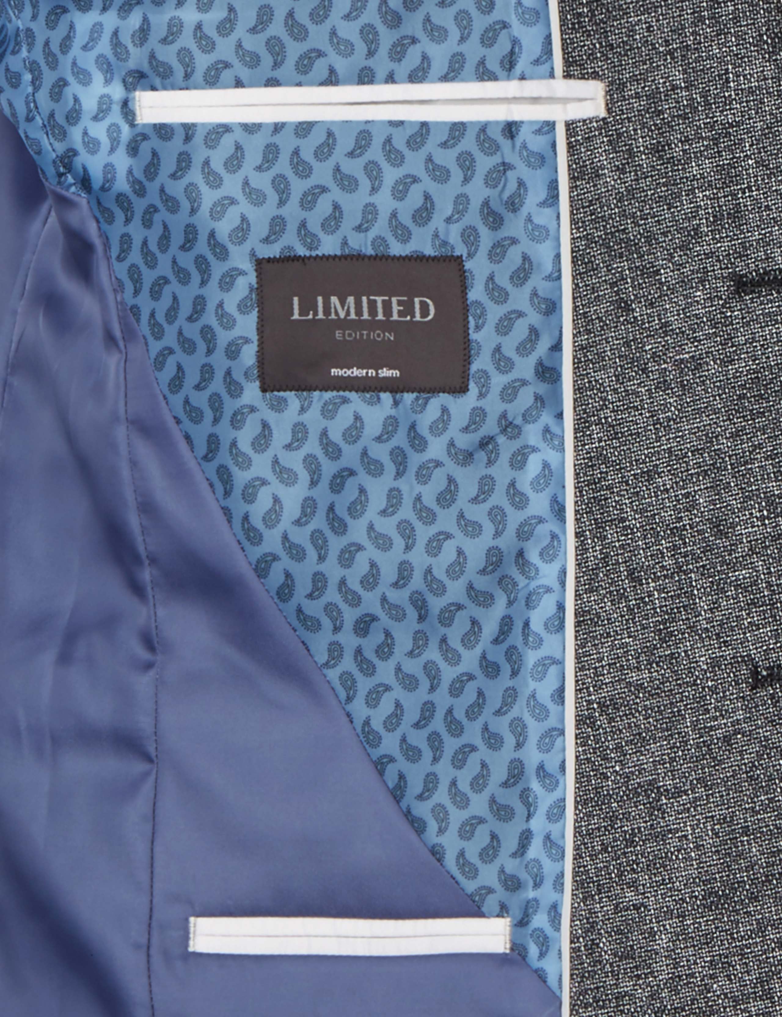 Basket Weave Cotton Linen Blend Jacket 7 of 7