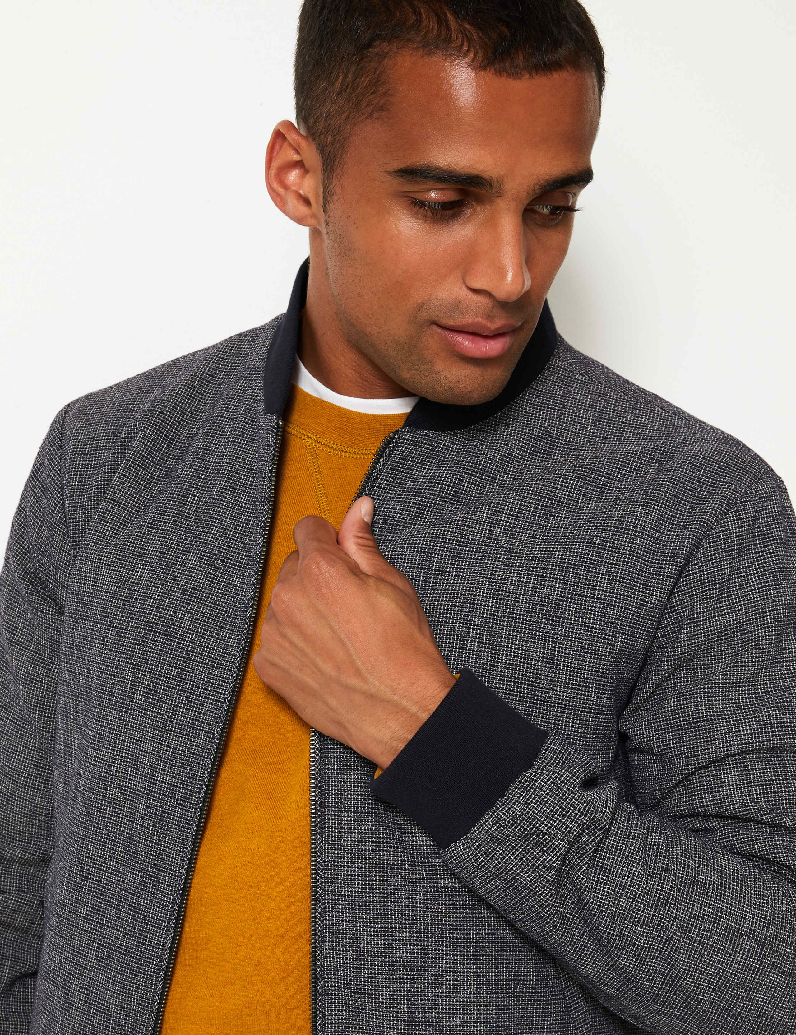 Slim Fit Bomber Jacket 2 of 4