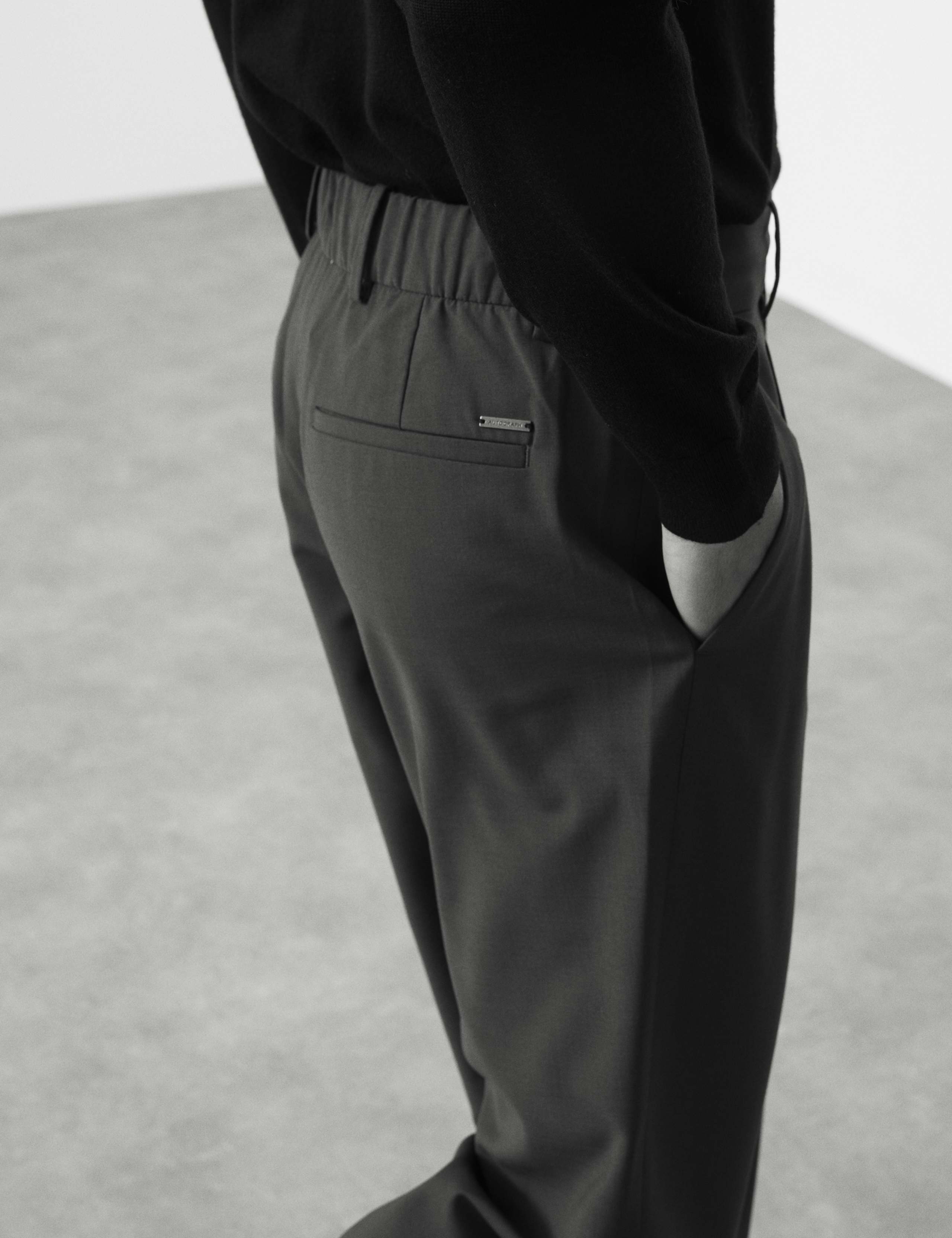 Wool Blend Performance Trousers 4 of 6