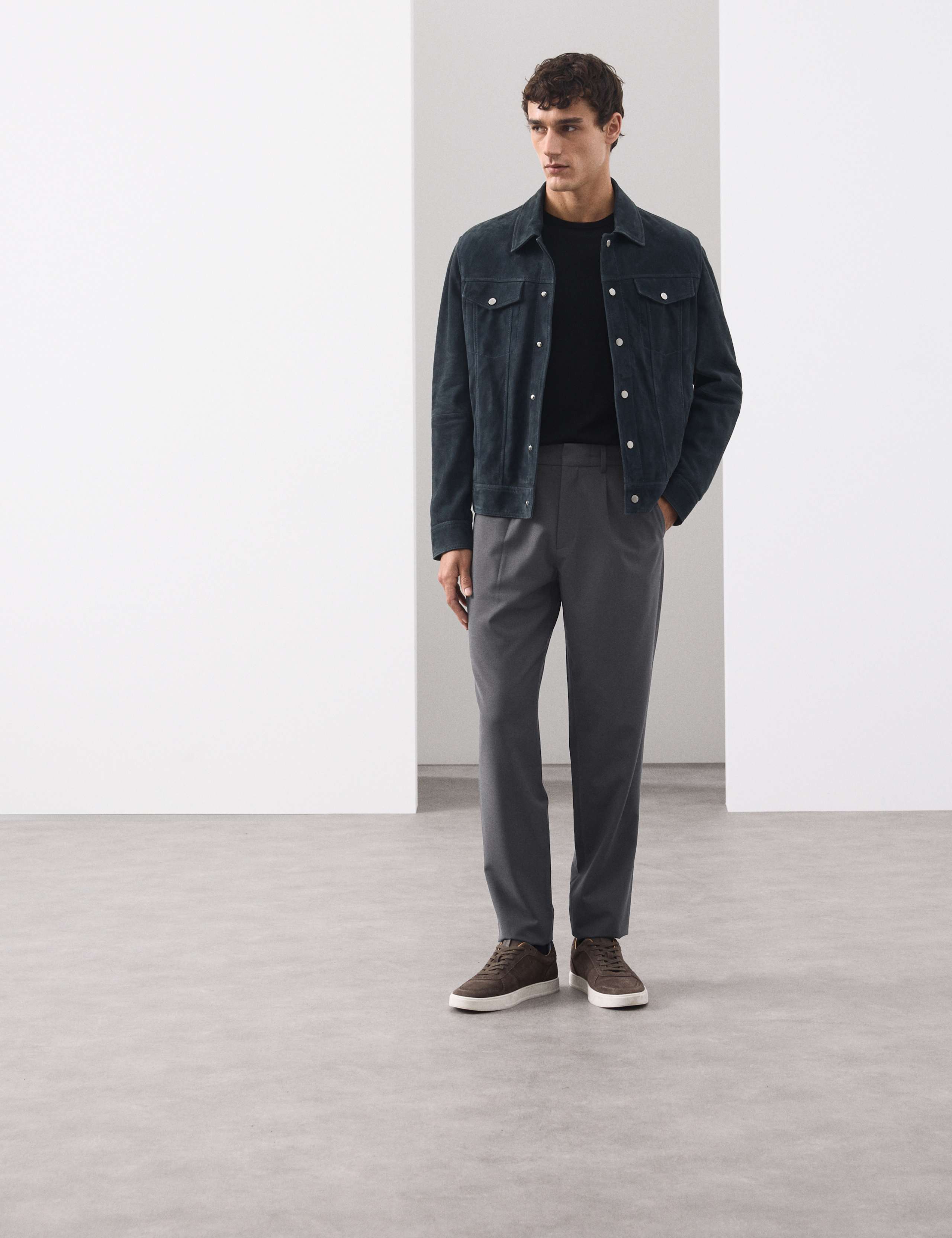 Wool Blend Performance Trousers 5 of 6