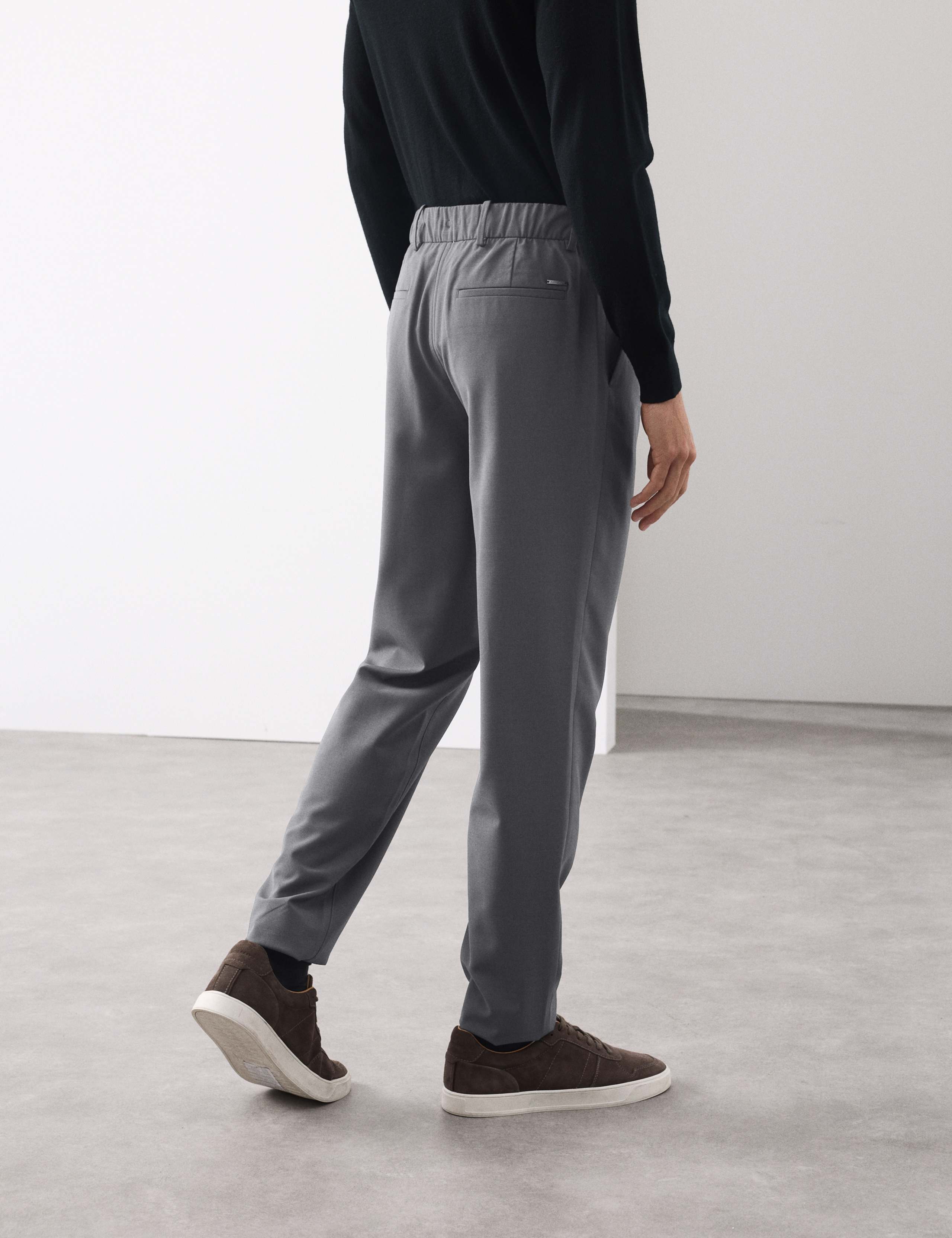 Wool Blend Performance Trousers 6 of 6