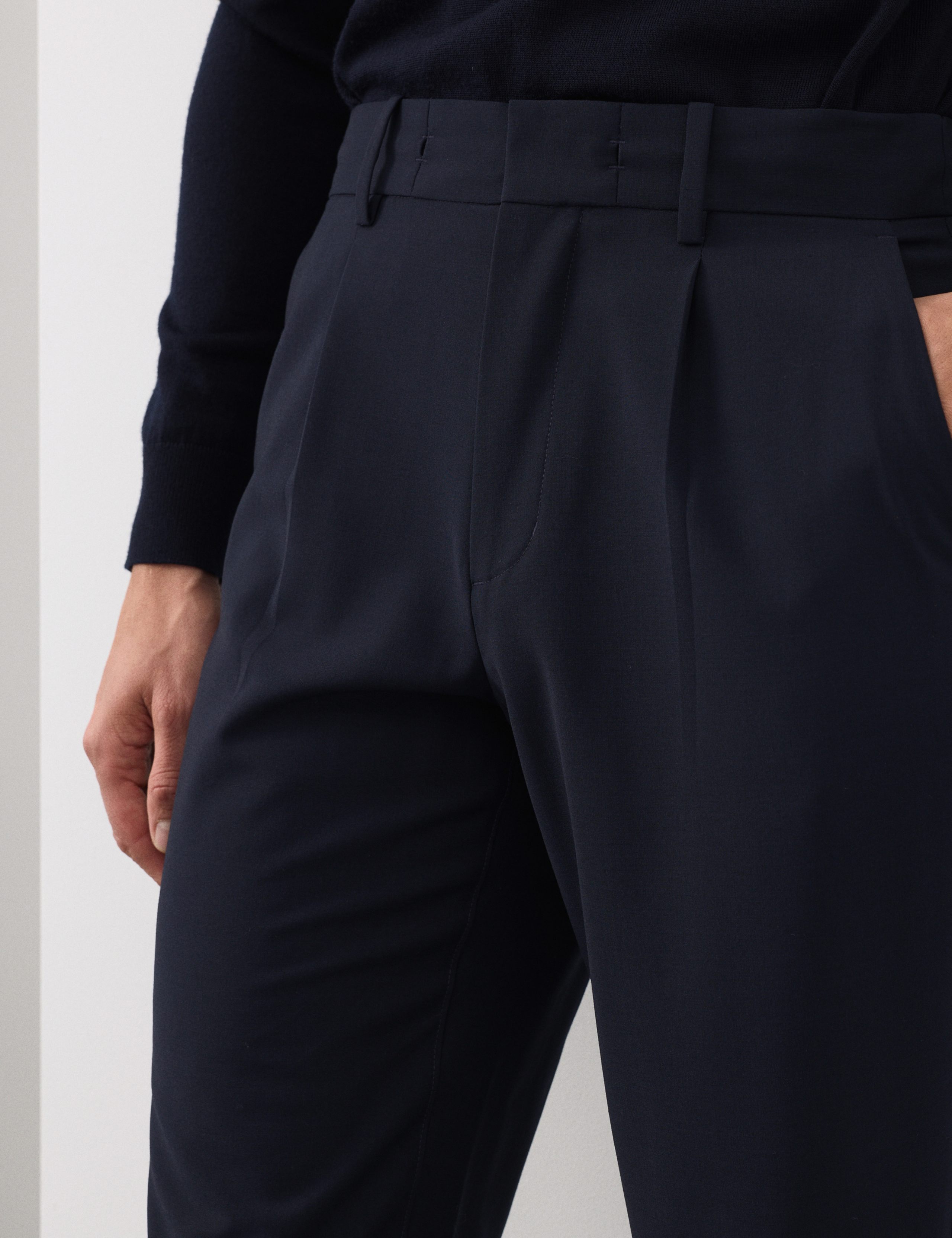 Wool Blend Performance Trousers 4 of 6