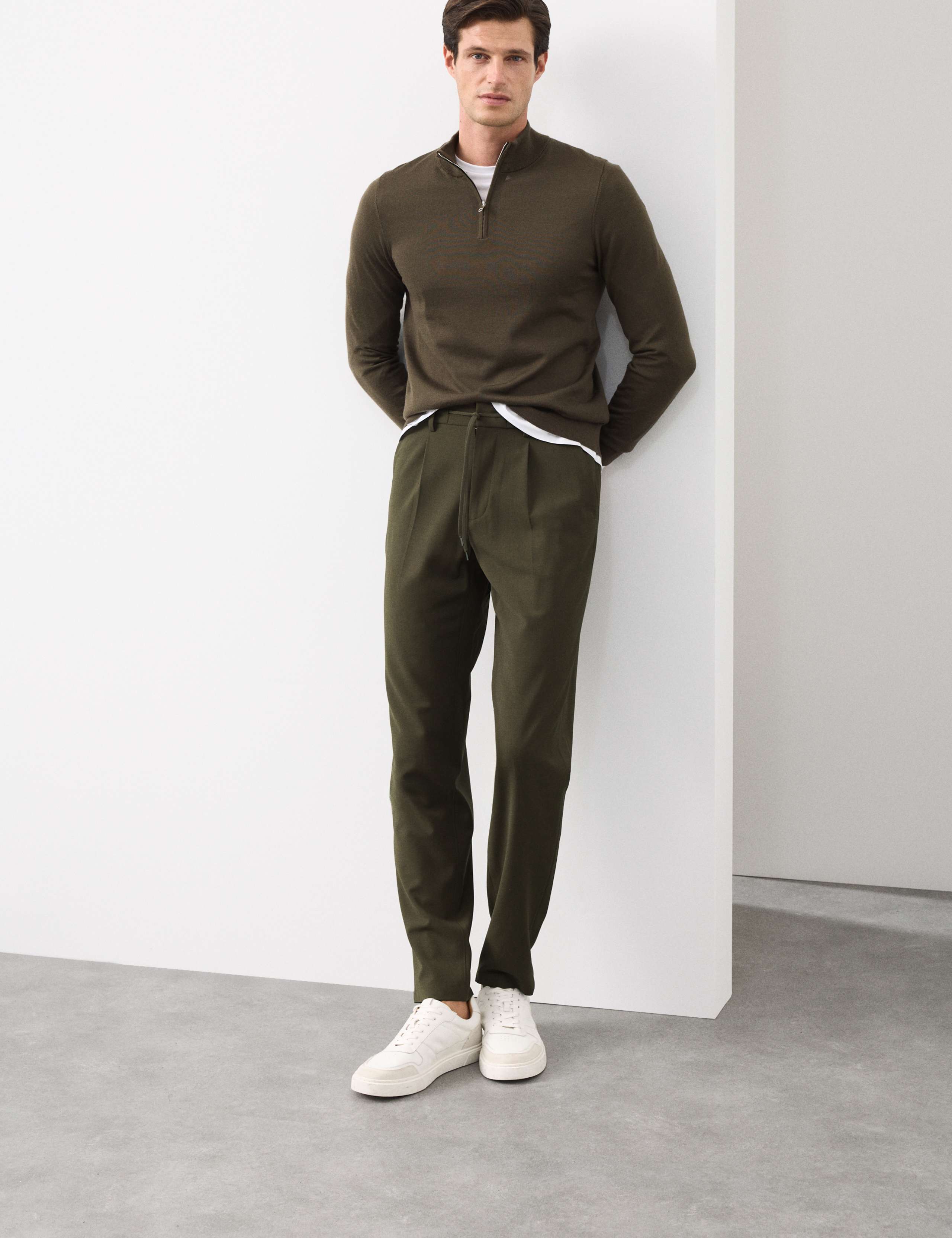Wool Blend Performance Trousers 5 of 5