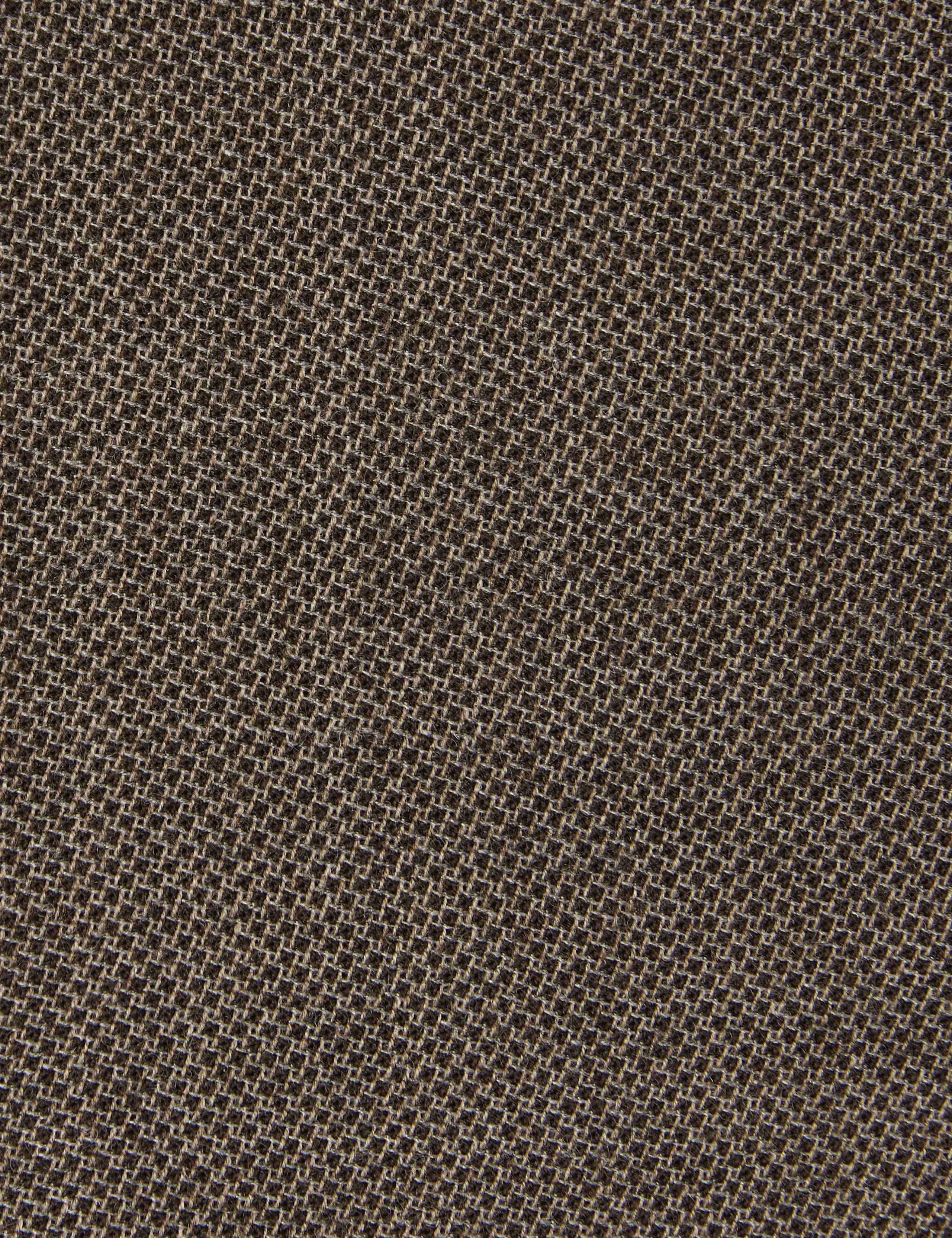 Regular Wool Blend Flat Front Trousers 5 of 5