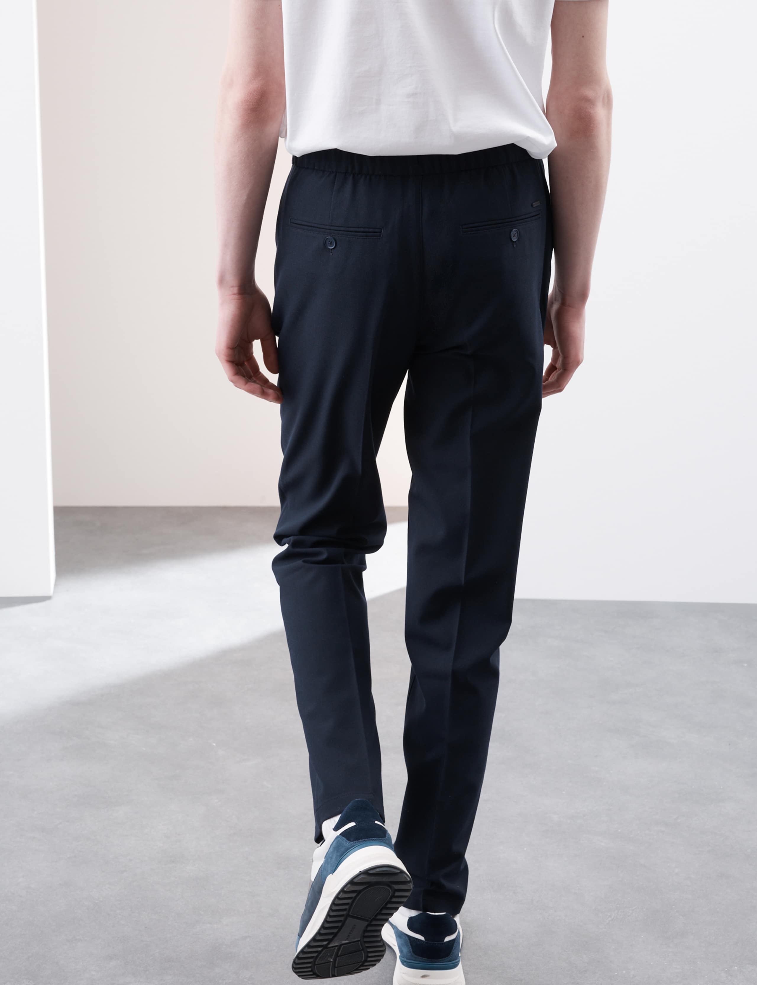 Regular Fit 360 Flex Elasticated Waist Trousers 7 of 8