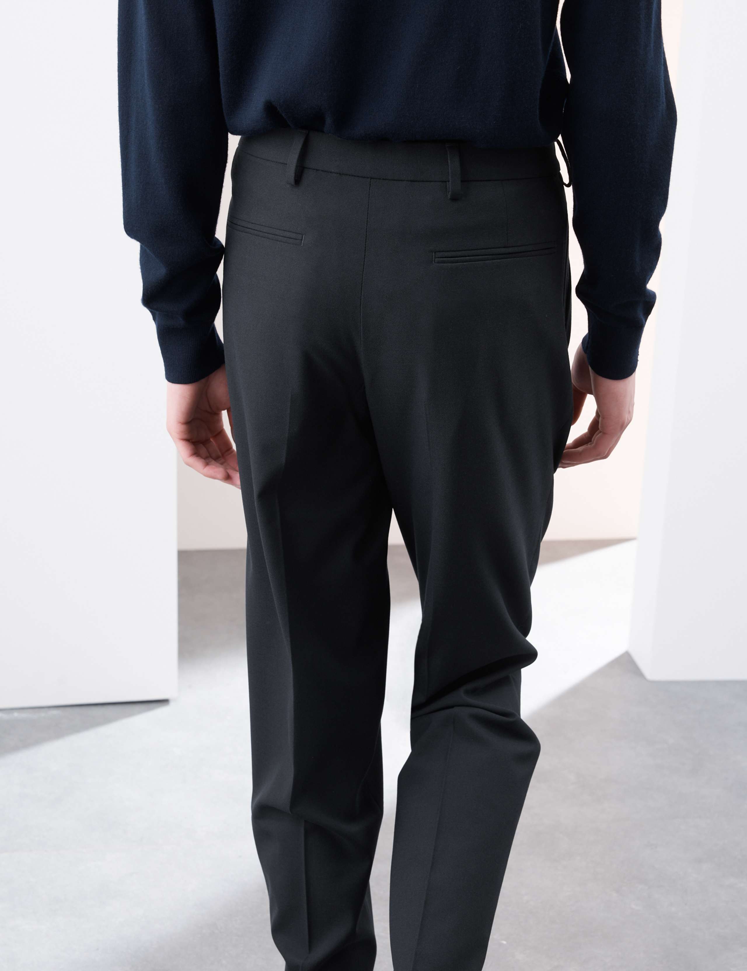Tailored Fit 360 Flex Pleated Trousers 5 of 8