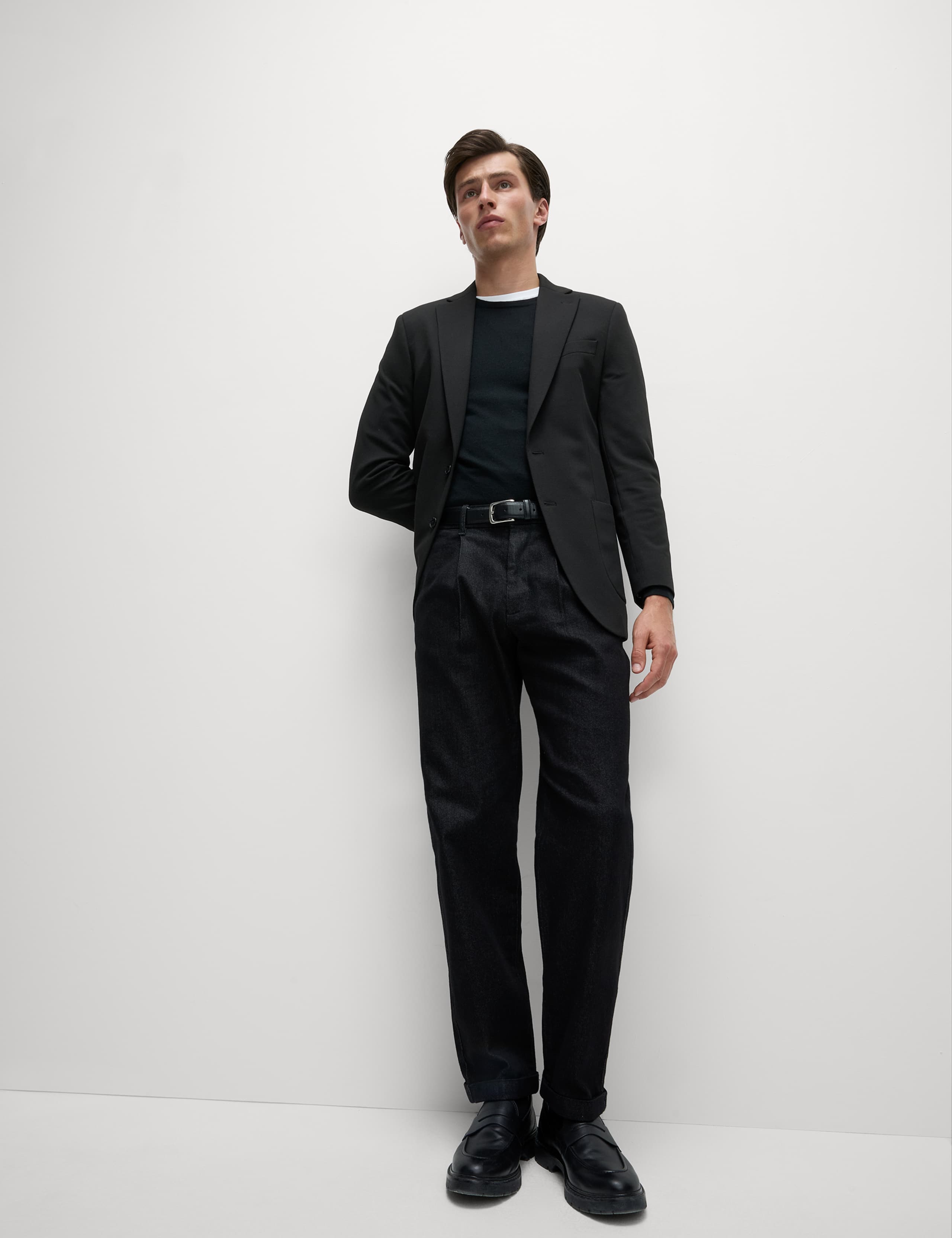 Tailored Fit Jersey Textured Blazer 4 of 7