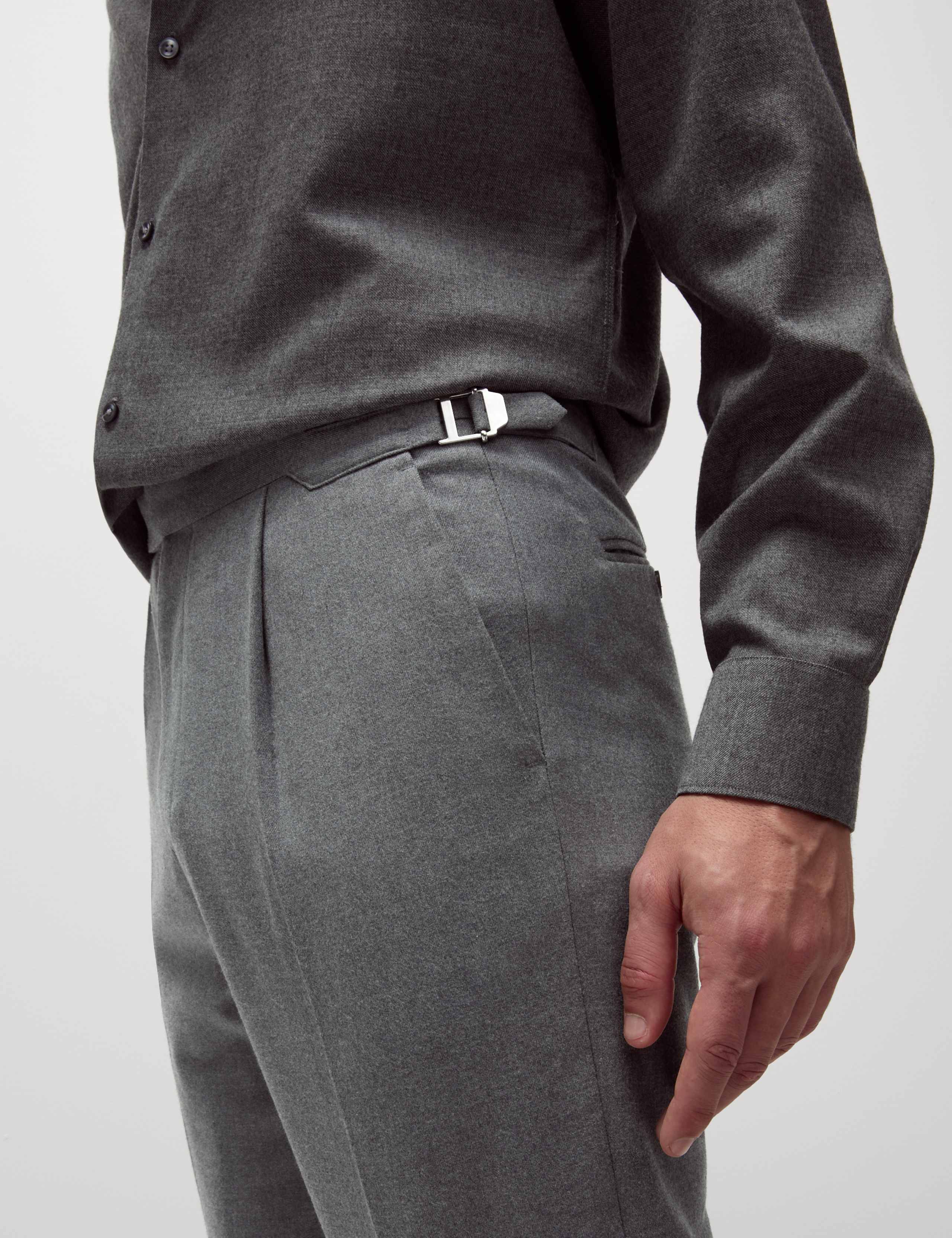 Tailored Fit Warm Handle Twill Trousers 7 of 8
