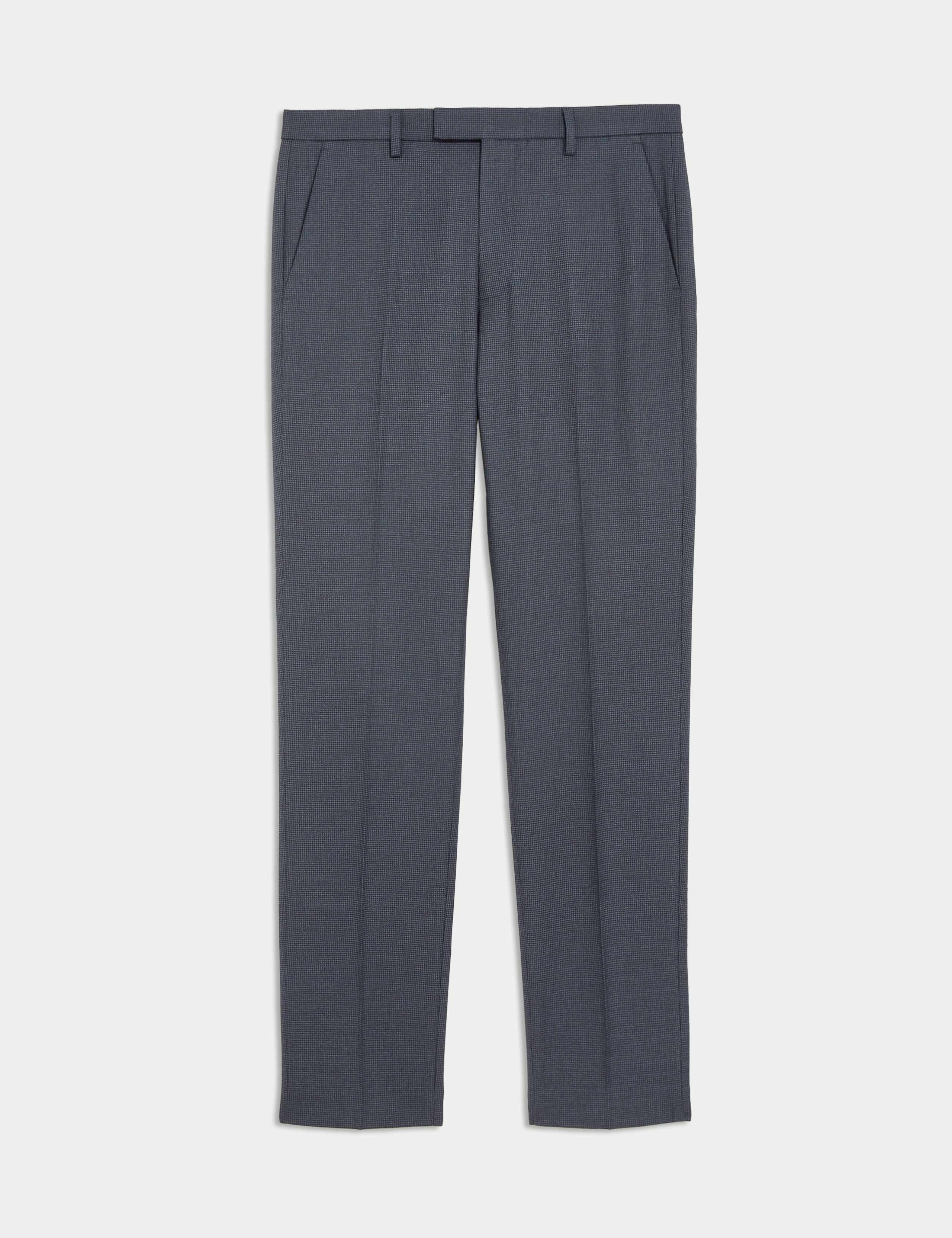 Tailored Fit Check Trousers 2 of 7