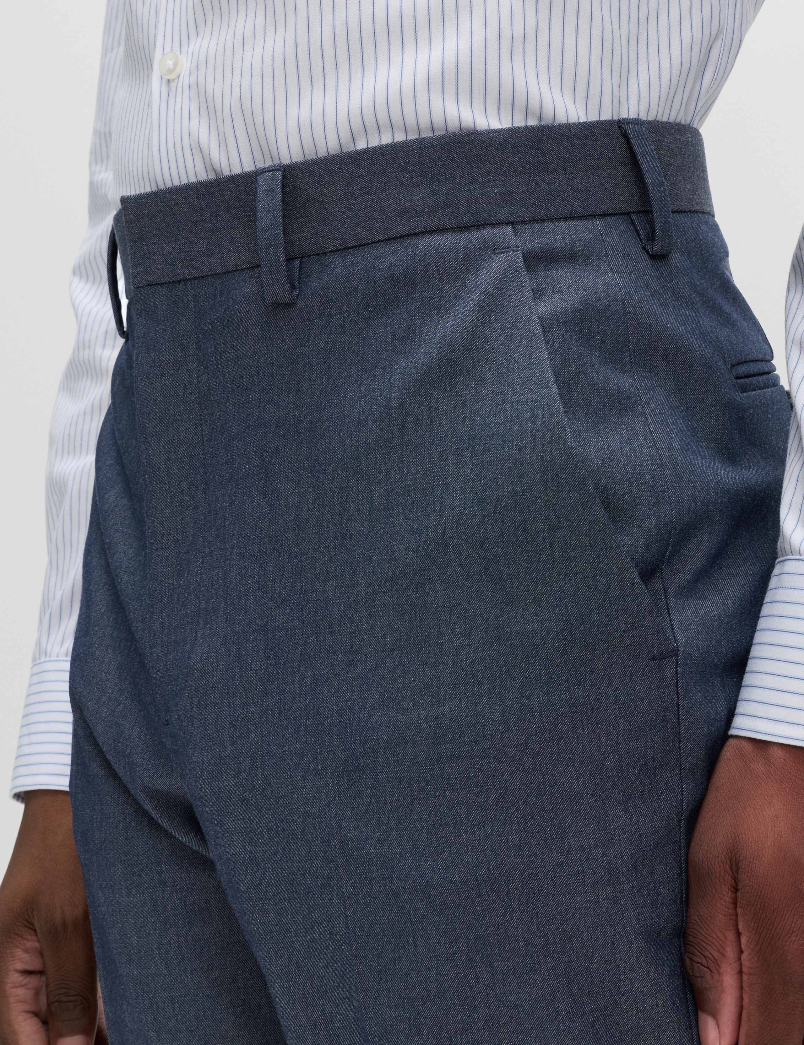 Regular Fit Denim Design Trousers 4 of 5