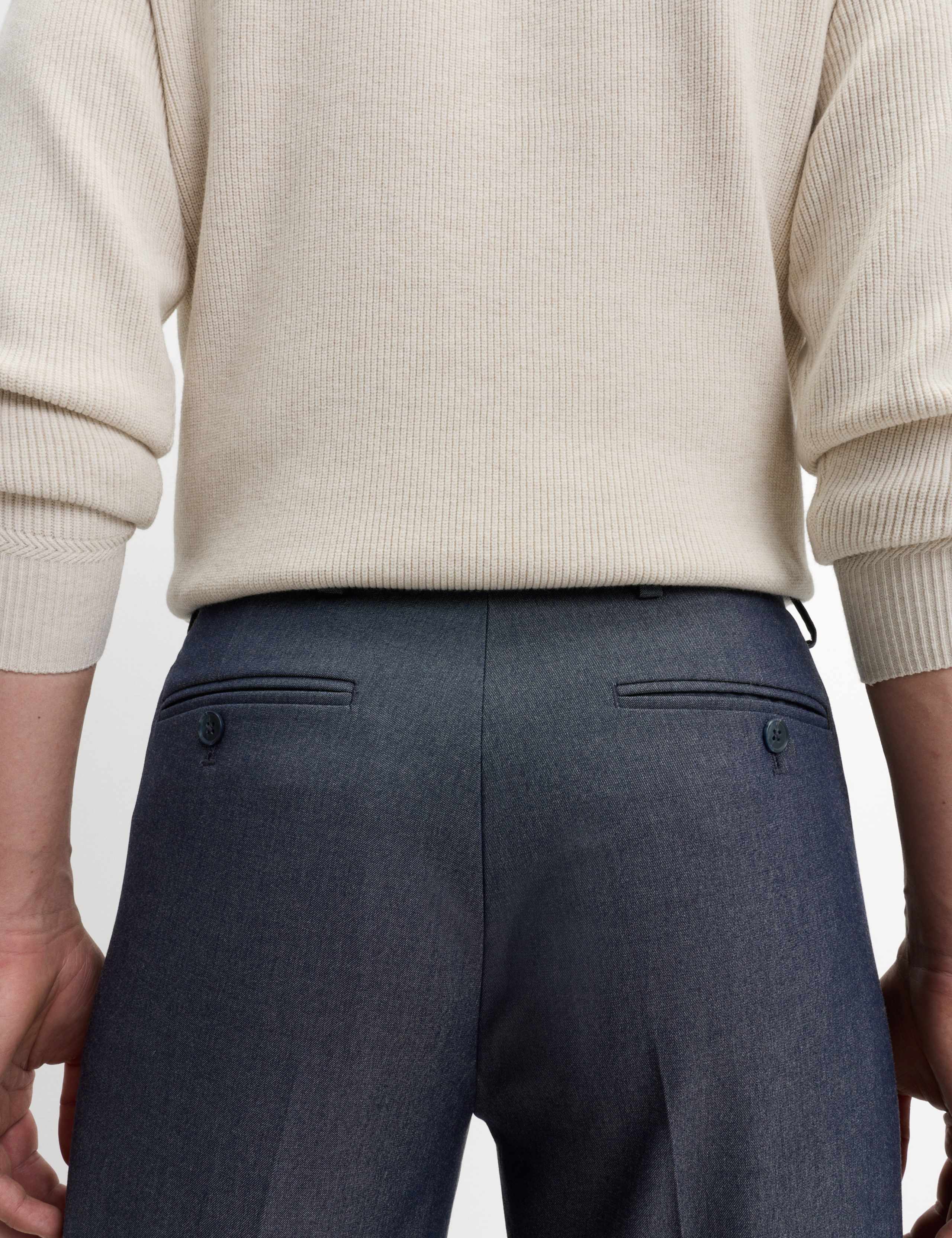 Tailored Fit Single Pleat Trousers 5 of 6