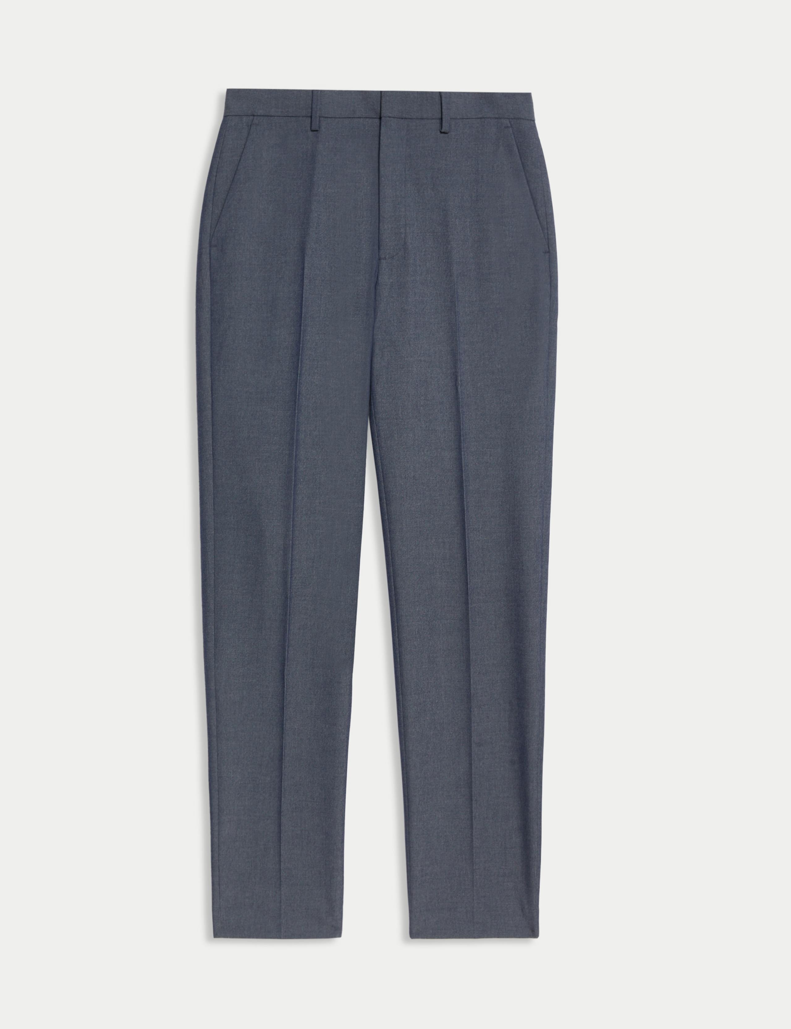 Tailored Fit Single Pleat Trousers 2 of 6