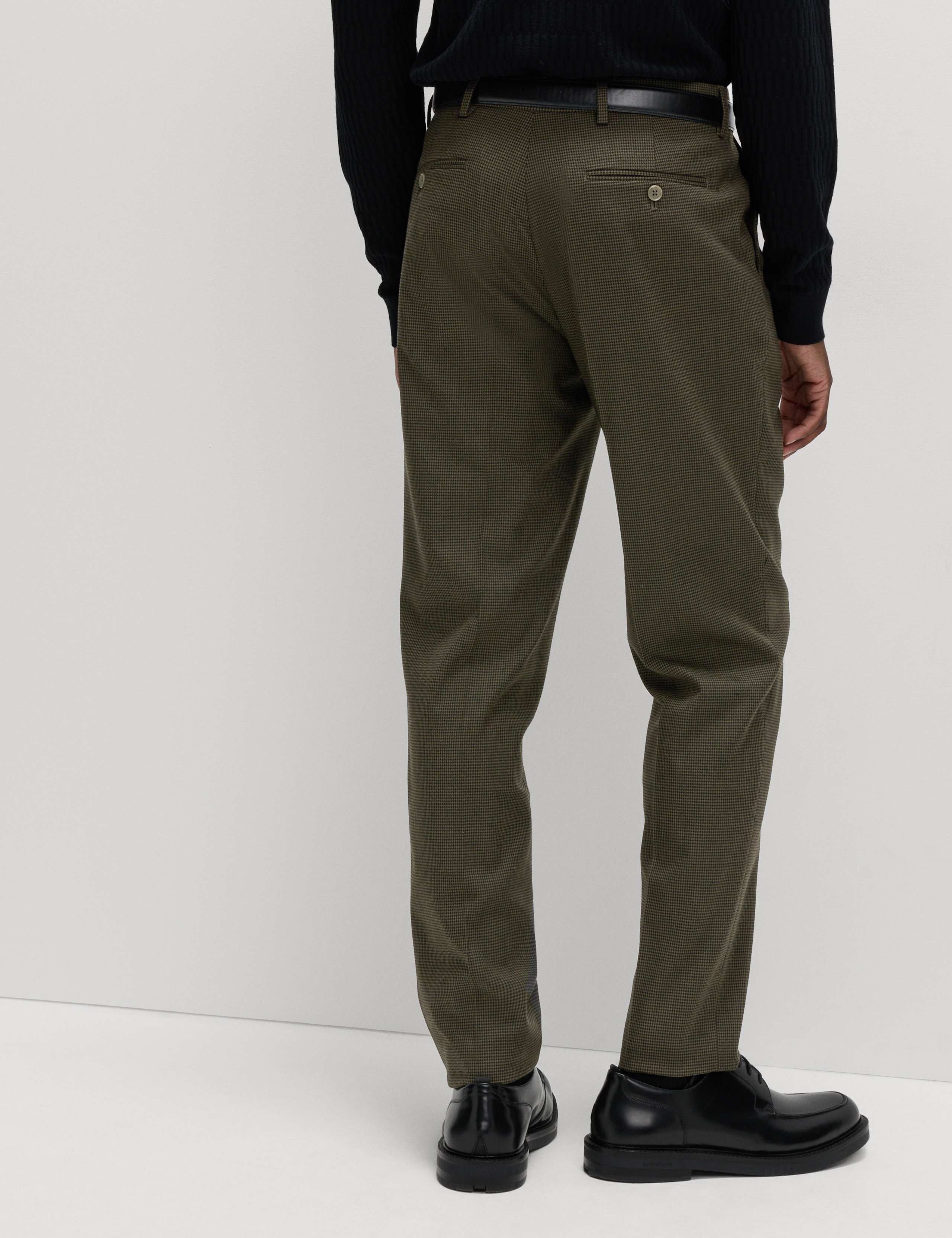 Tailored Fit Warm Handle Puppytooth Trousers 5 of 5