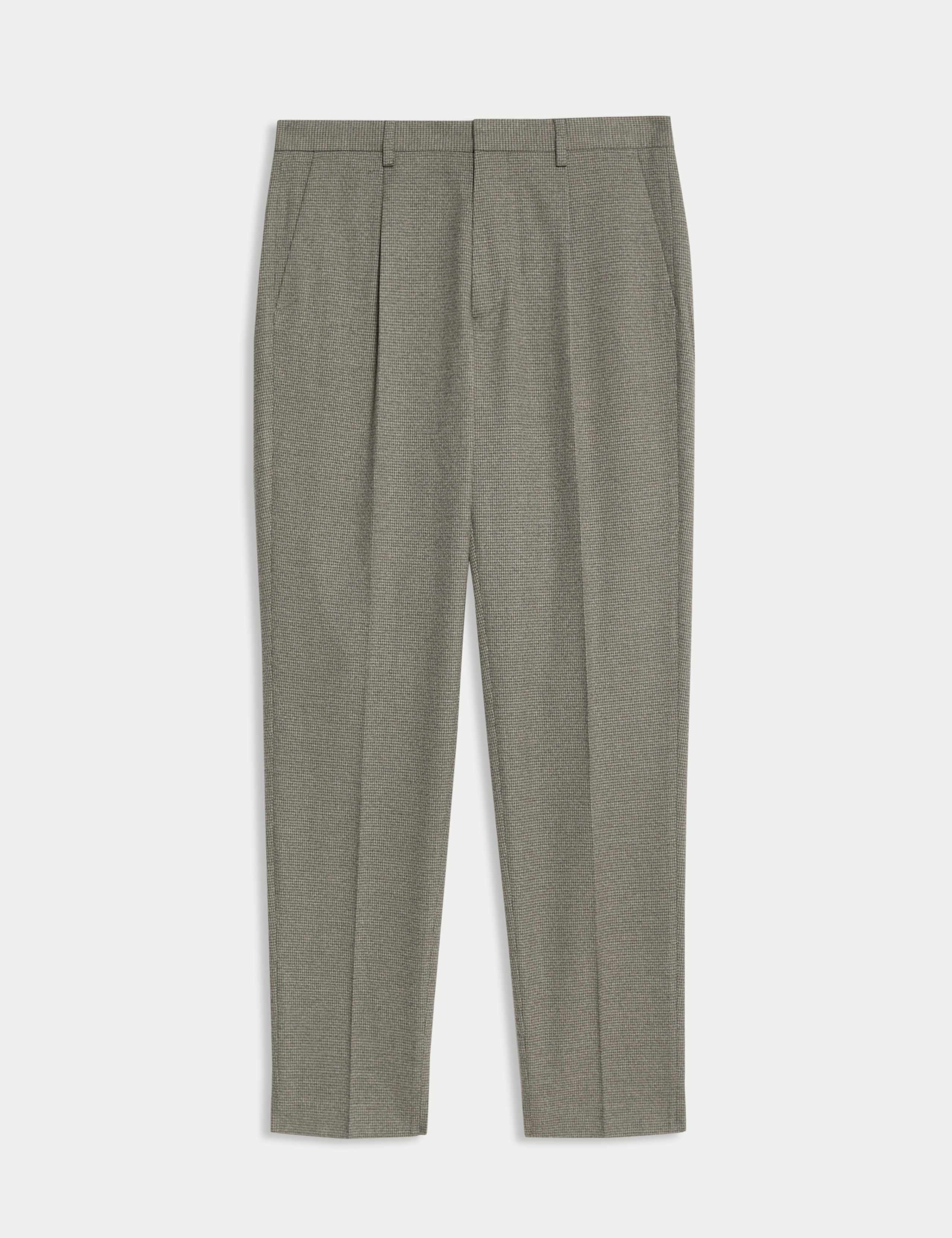 Tailored Fit Warm Handle Puppytooth Trousers 2 of 6