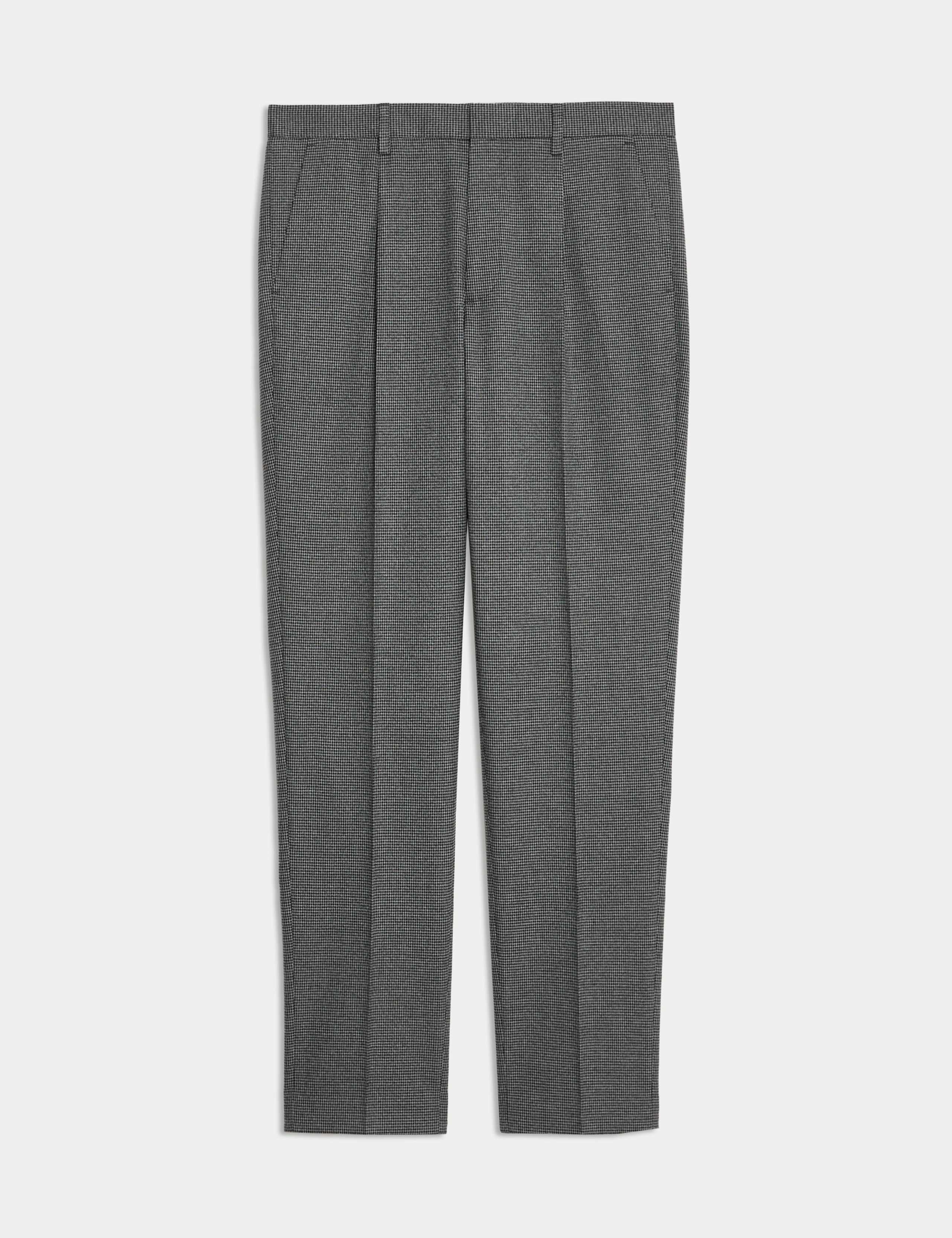 Tailored Fit Warm Handle Puppytooth Trousers 2 of 5