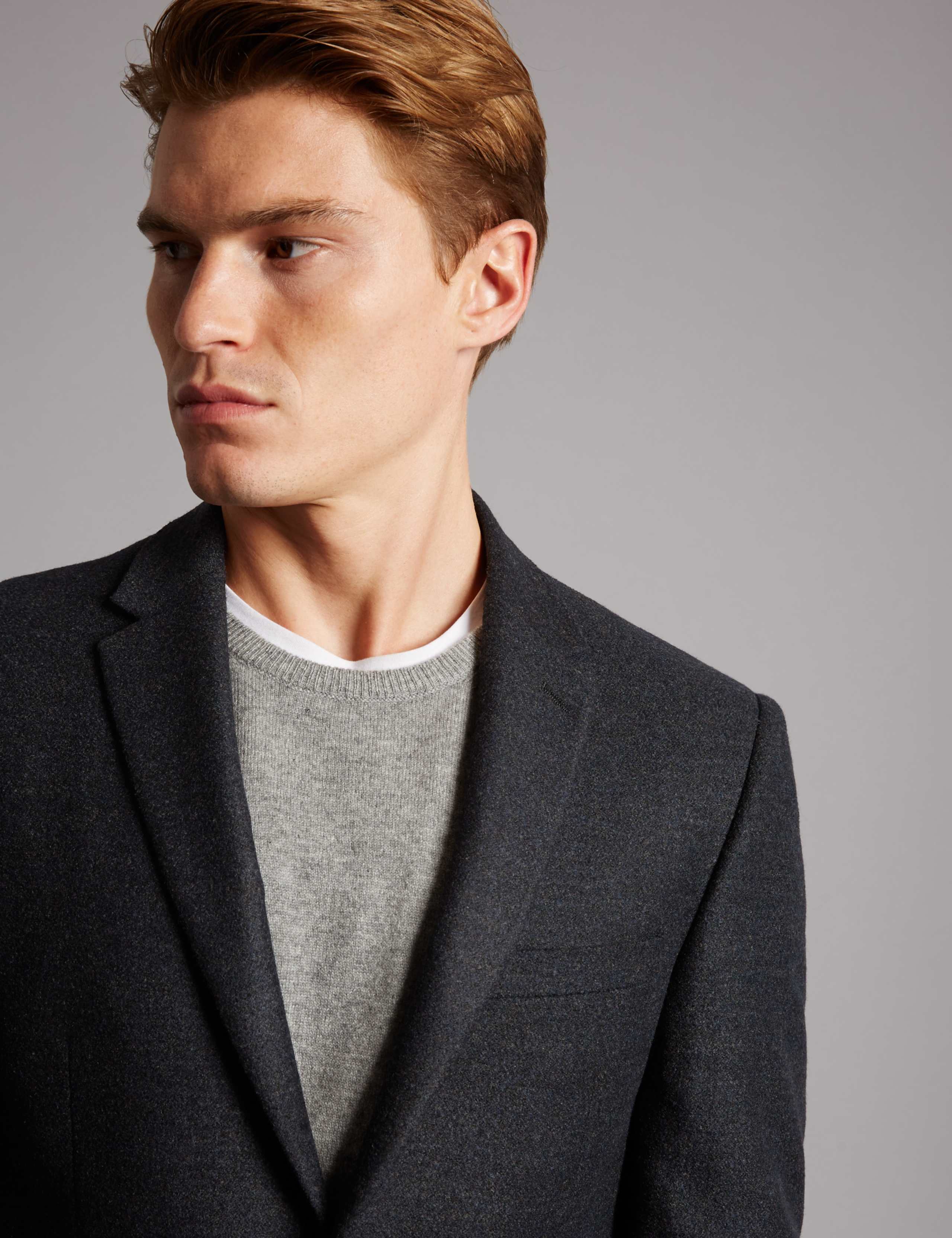 Wool Blend Textured Jacket 4 of 7