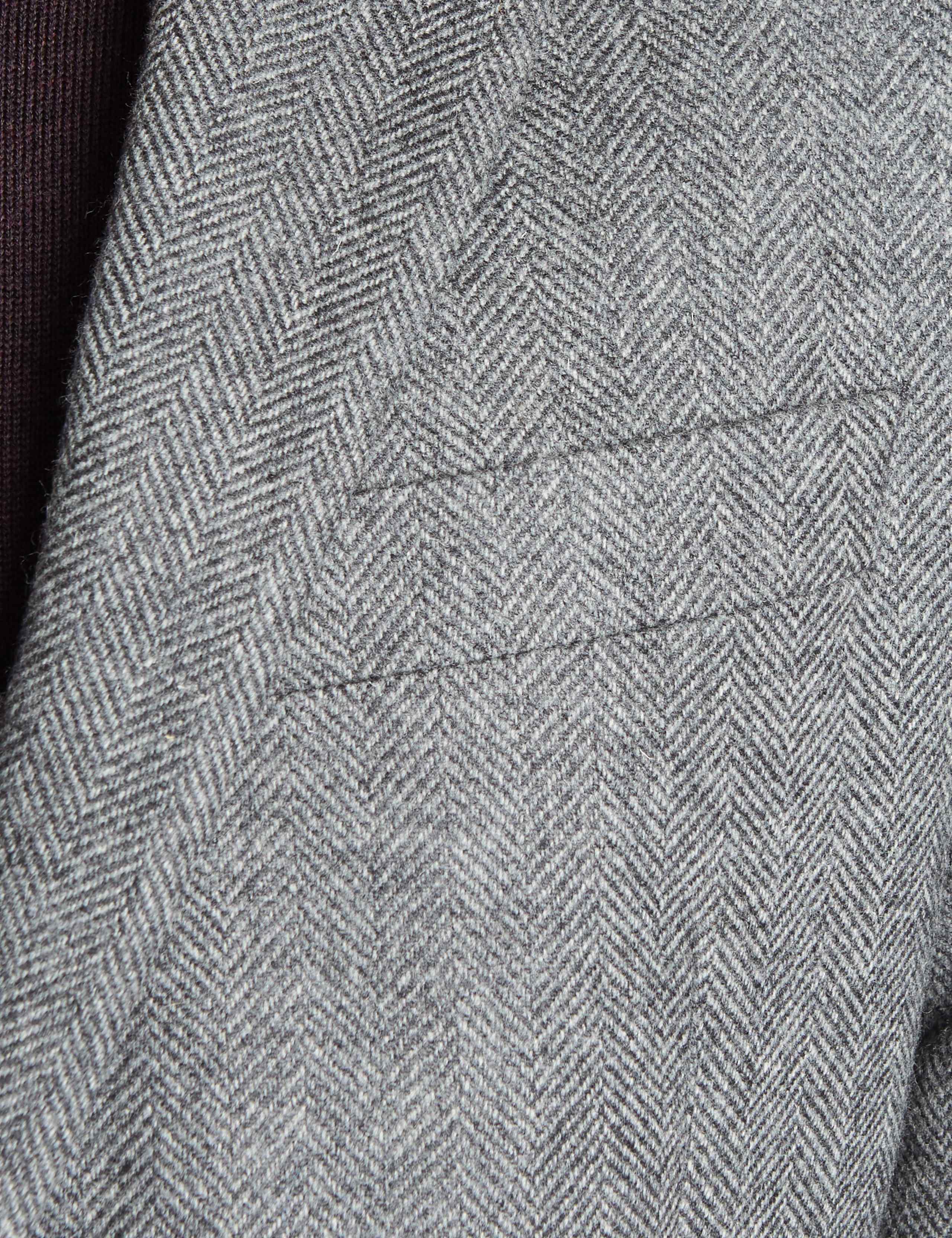 Pure Lambswool Herringbone Jacket 5 of 7