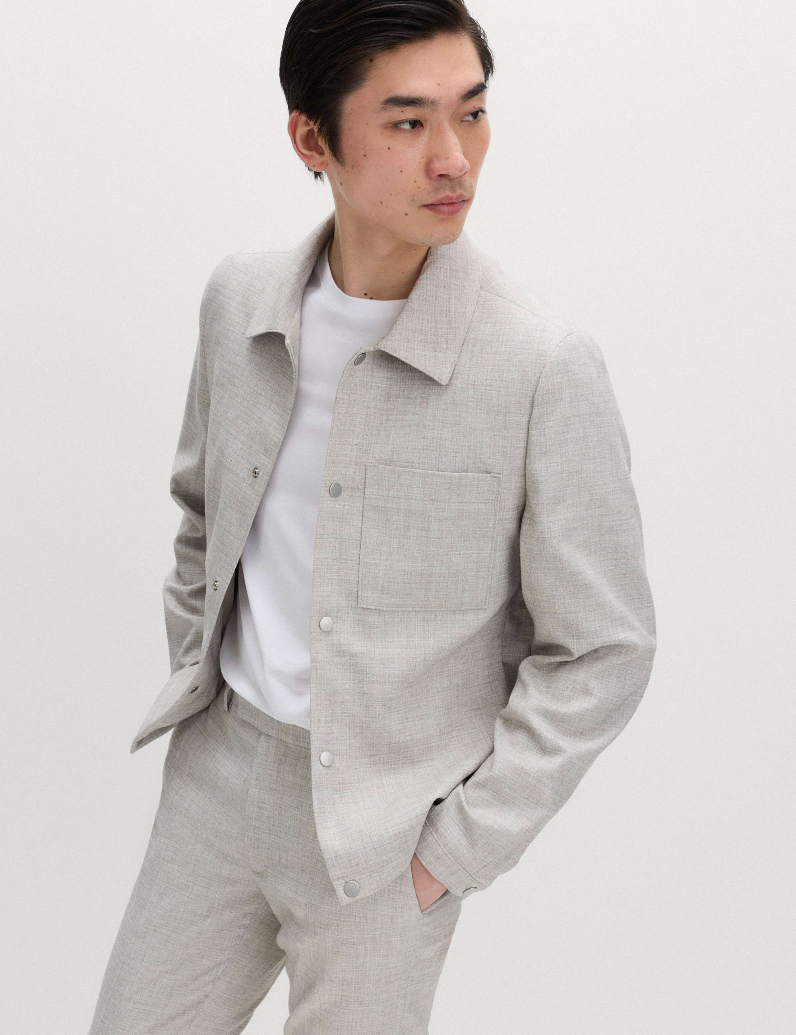 Textured Overshirt 1 of 5