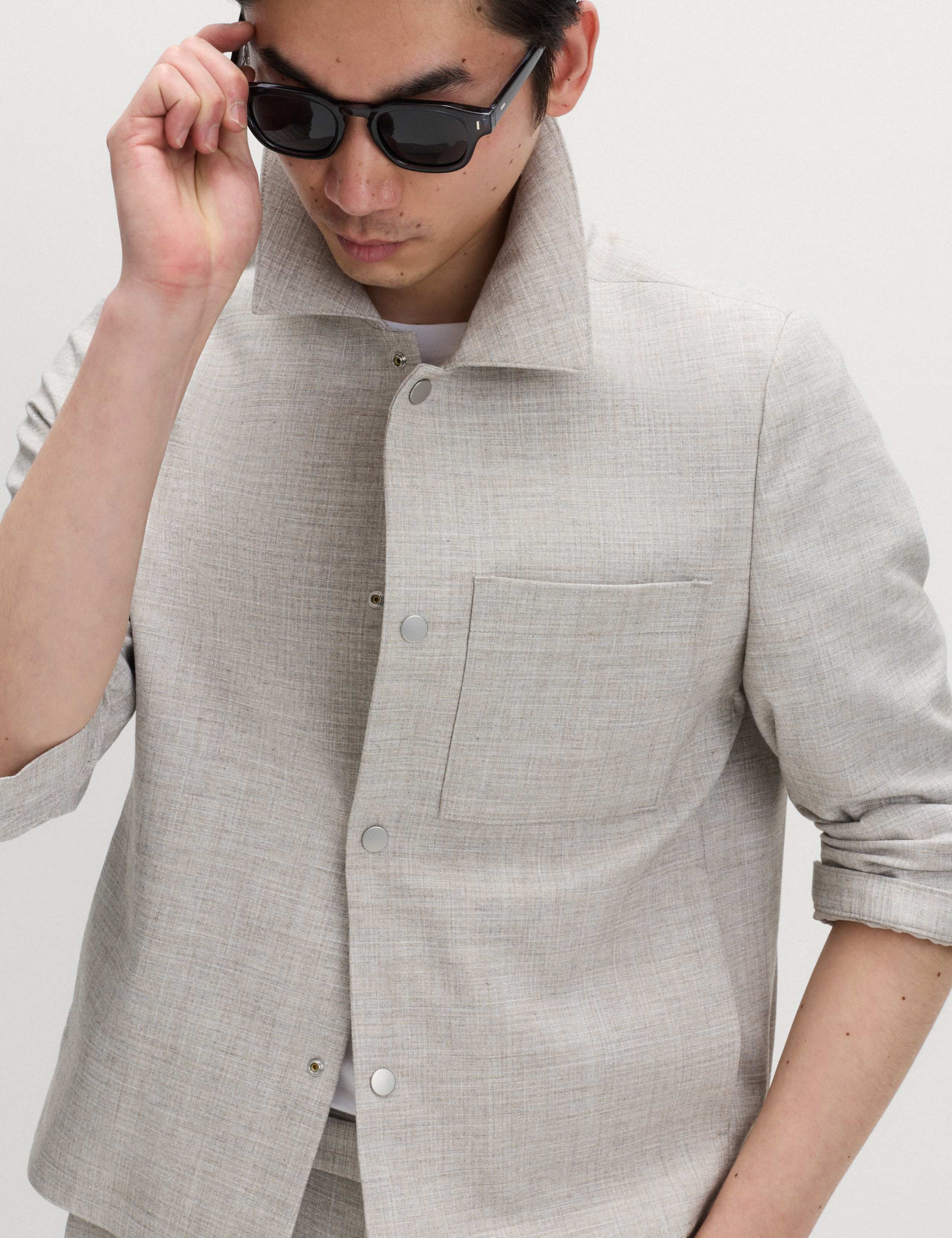 Textured Overshirt 2 of 5