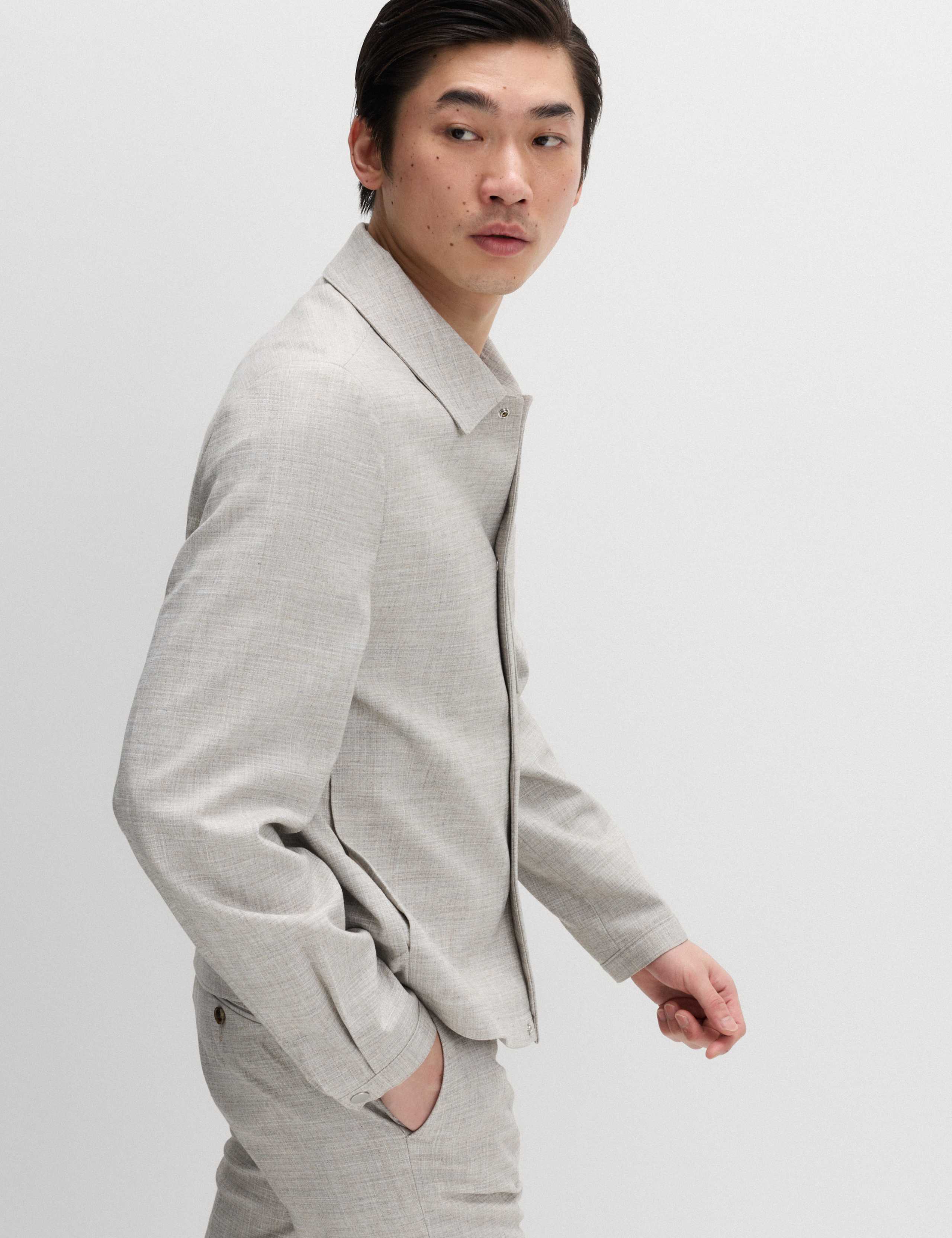 Textured Overshirt 4 of 5